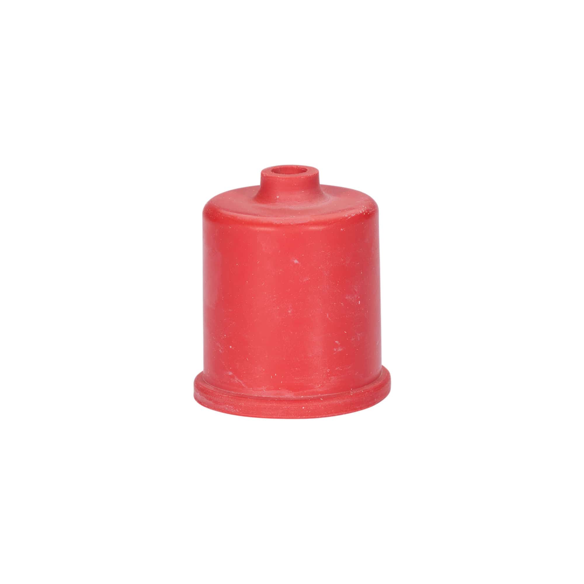 Couvercle de fermentation type 3, caoutchouc, rouge