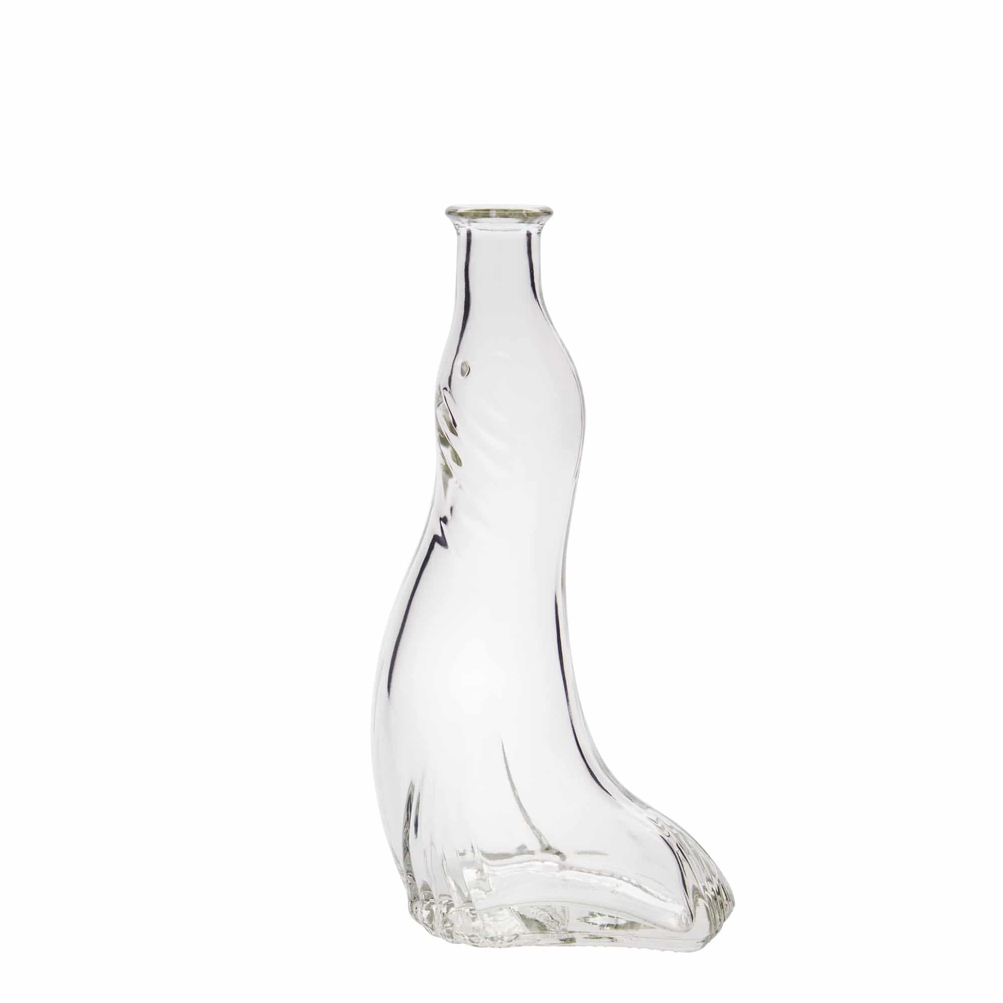 Bouteille en verre 200 ml 'Phoque', ouverture : bouchon en liège