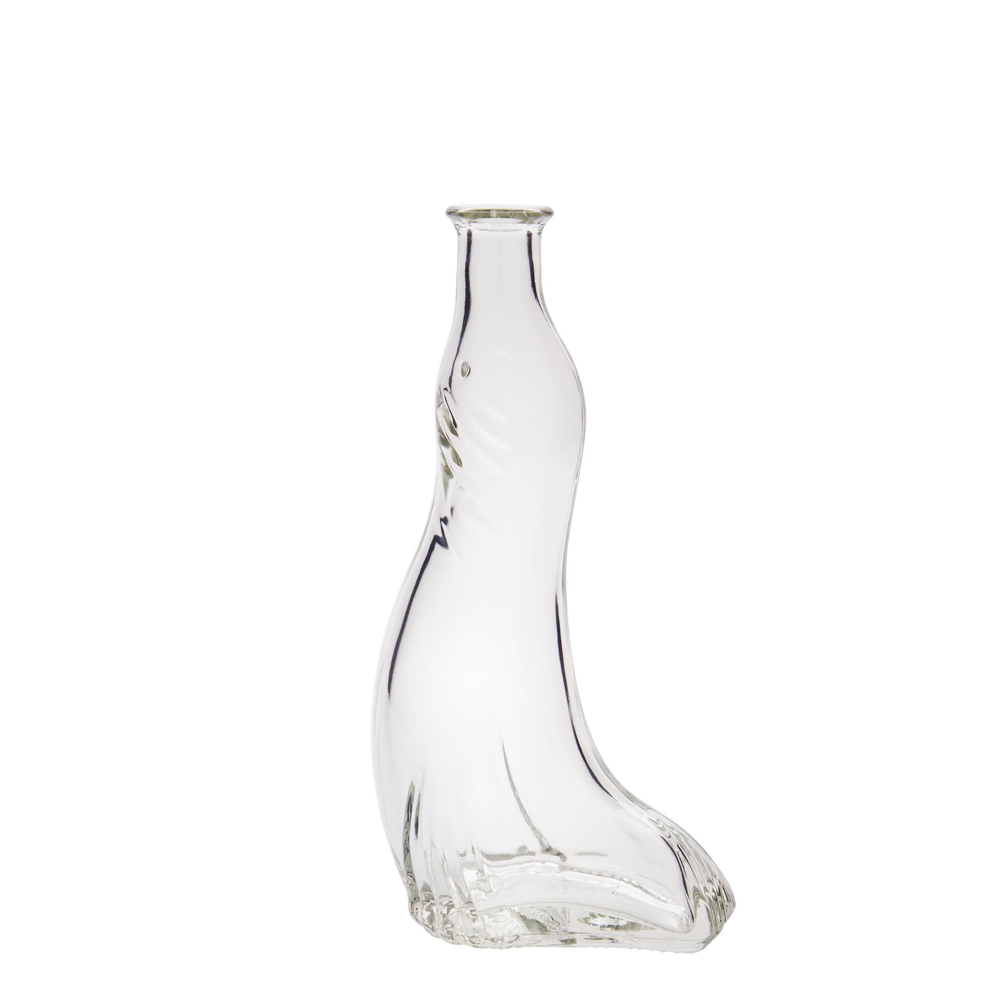 Bouteille en verre 200 ml 'Phoque', ouverture : bouchon en liège