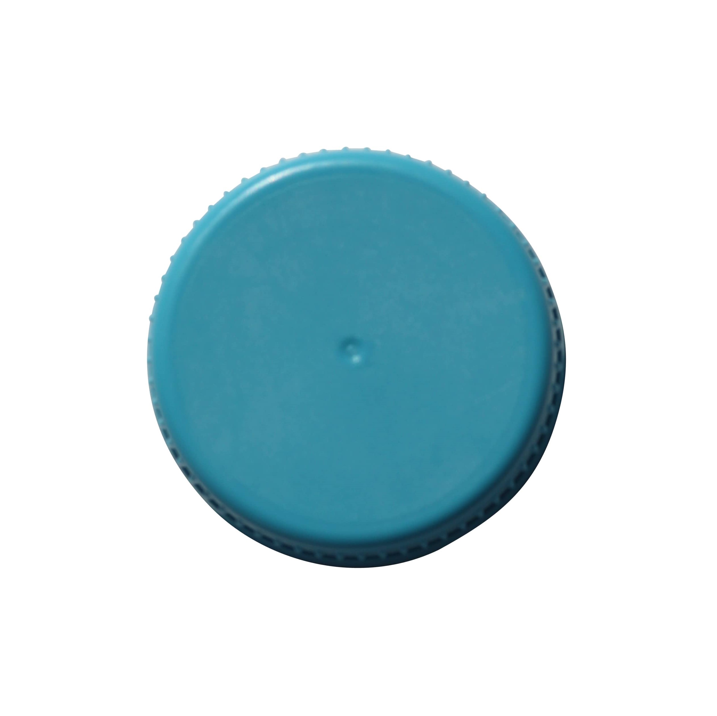 Bouchon à vis 40 mm, plastique PE, bleu clair