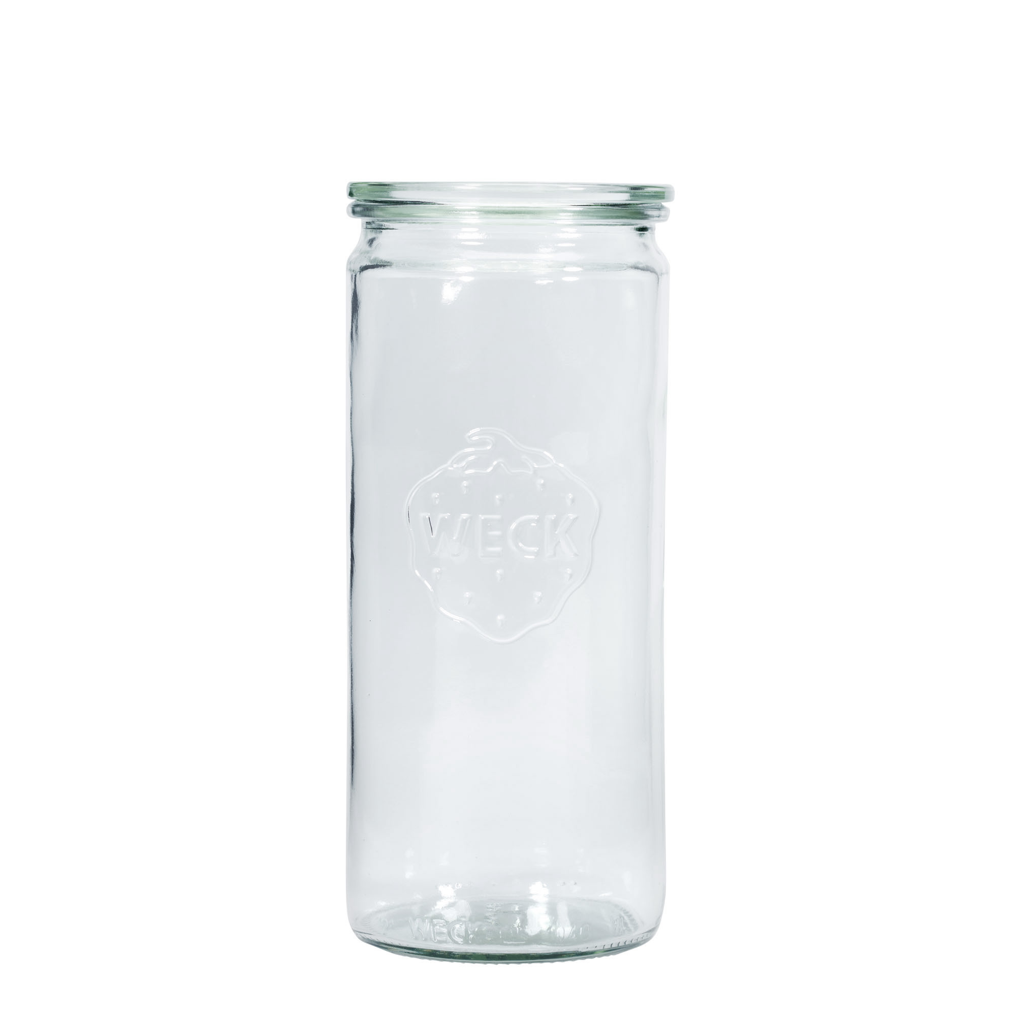 1.040 ml verre cylindrique WECK, ouverture : bord rond 1.040 ml verre cylindrique WECK, ouverture : bord rond