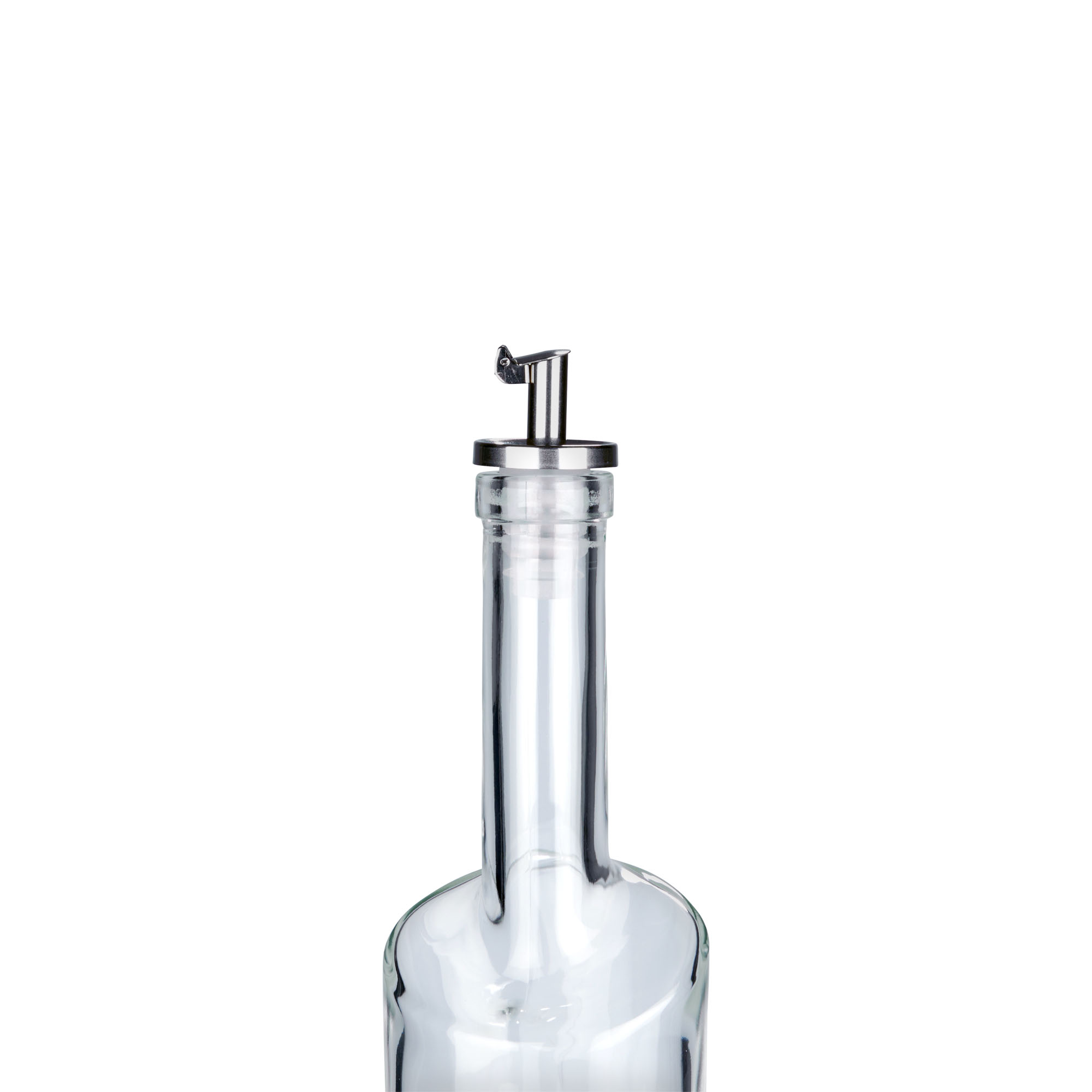 Bec verseur Inox vinaigre, acier inoxydable, argenté