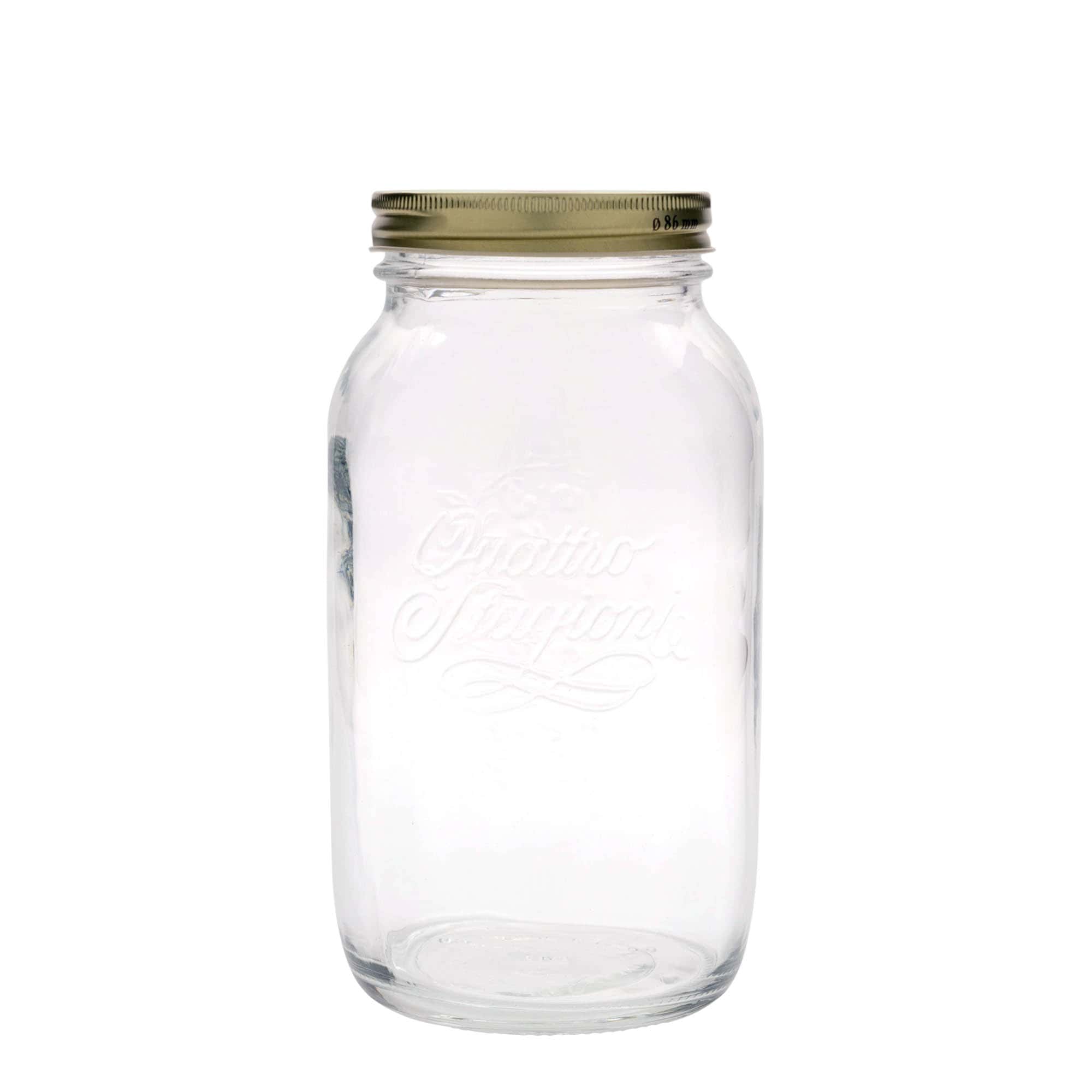 Bocal 1 500 ml 'Quattro Stagioni', bouchage: Bougage à vis Bocal 1 500 ml 'Quattro Stagioni', bouchage: Bougage à vis