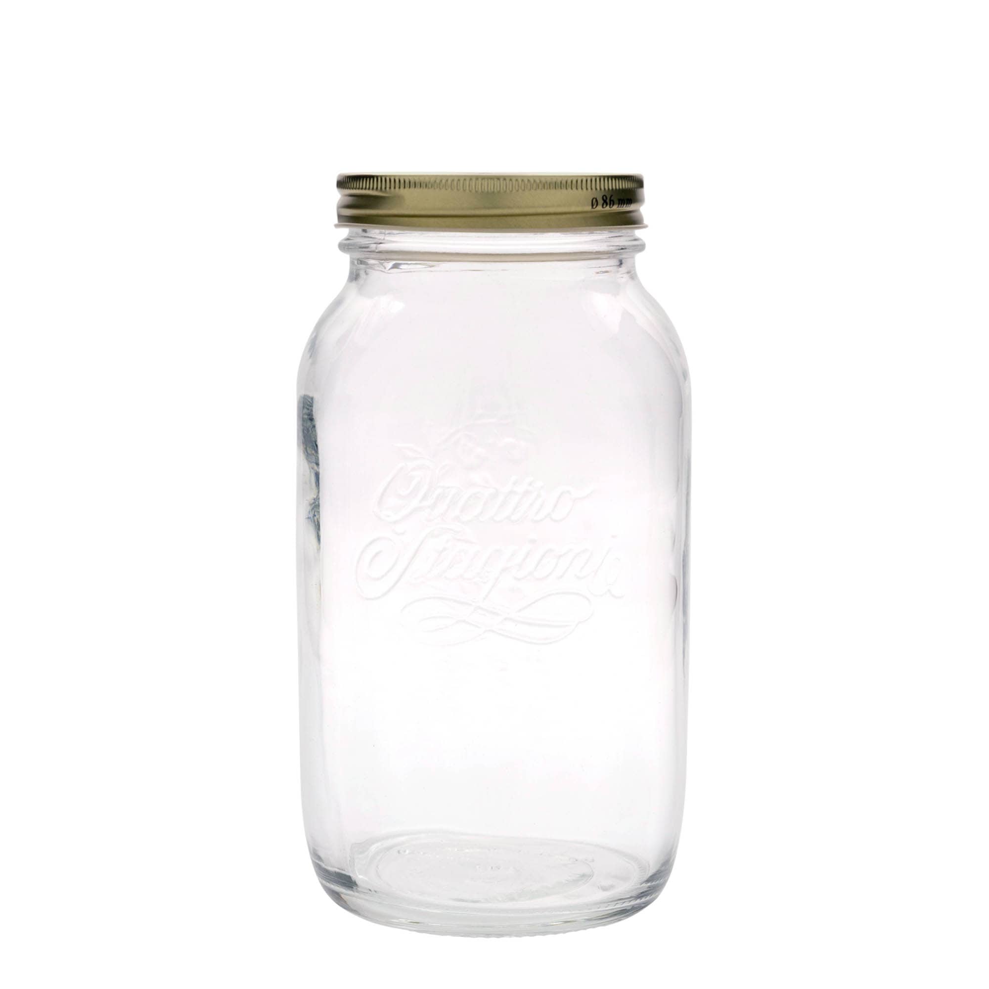 1.500 ml verre « Quattro Stagioni », ouverture : bouchon à vis