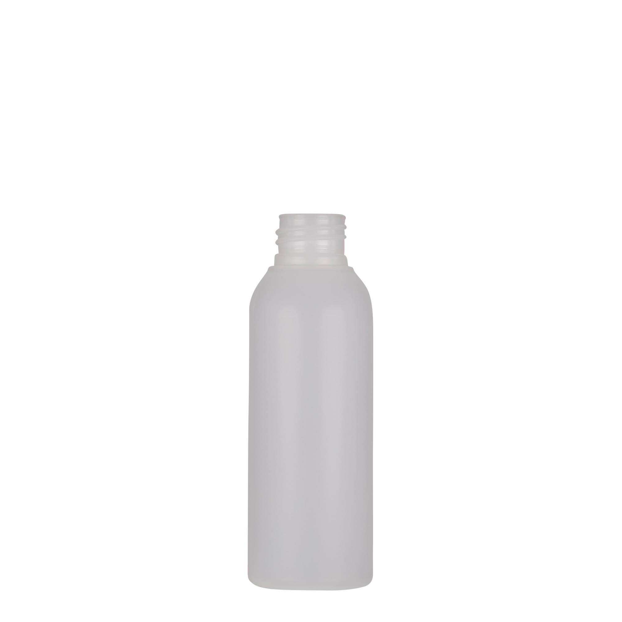 Flacon en plastique 100 ml 'Tuffy', PEHD, naturel, ouverture : 24/410 Flacon en plastique 100 ml 'Tuffy', PEHD, naturel, ouverture : 24/410