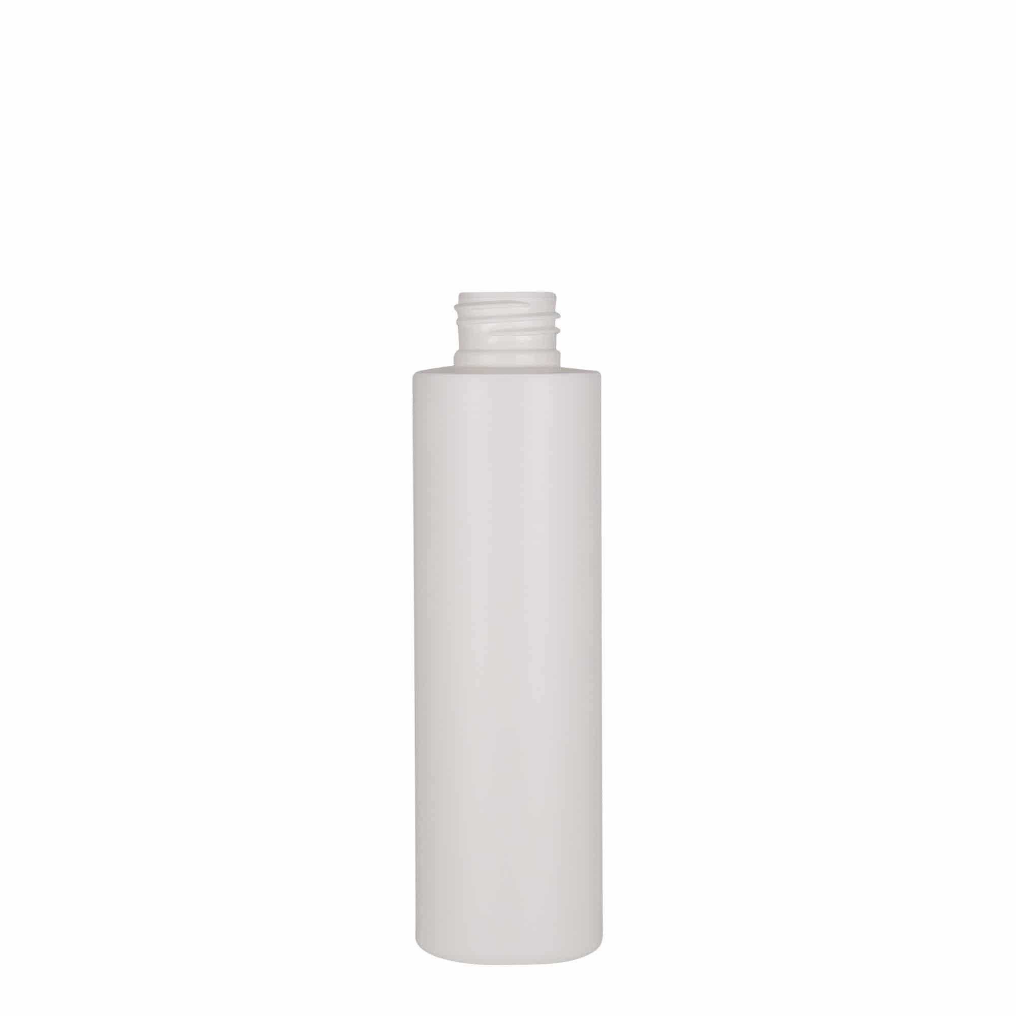 Bouteille en plastique 150 ml 'Pipe', PEHD, blanche, bouchage: GPI 24/410 Bouteille en plastique 150 ml 'Pipe', PEHD, blanche, bouchage: GPI 24/410