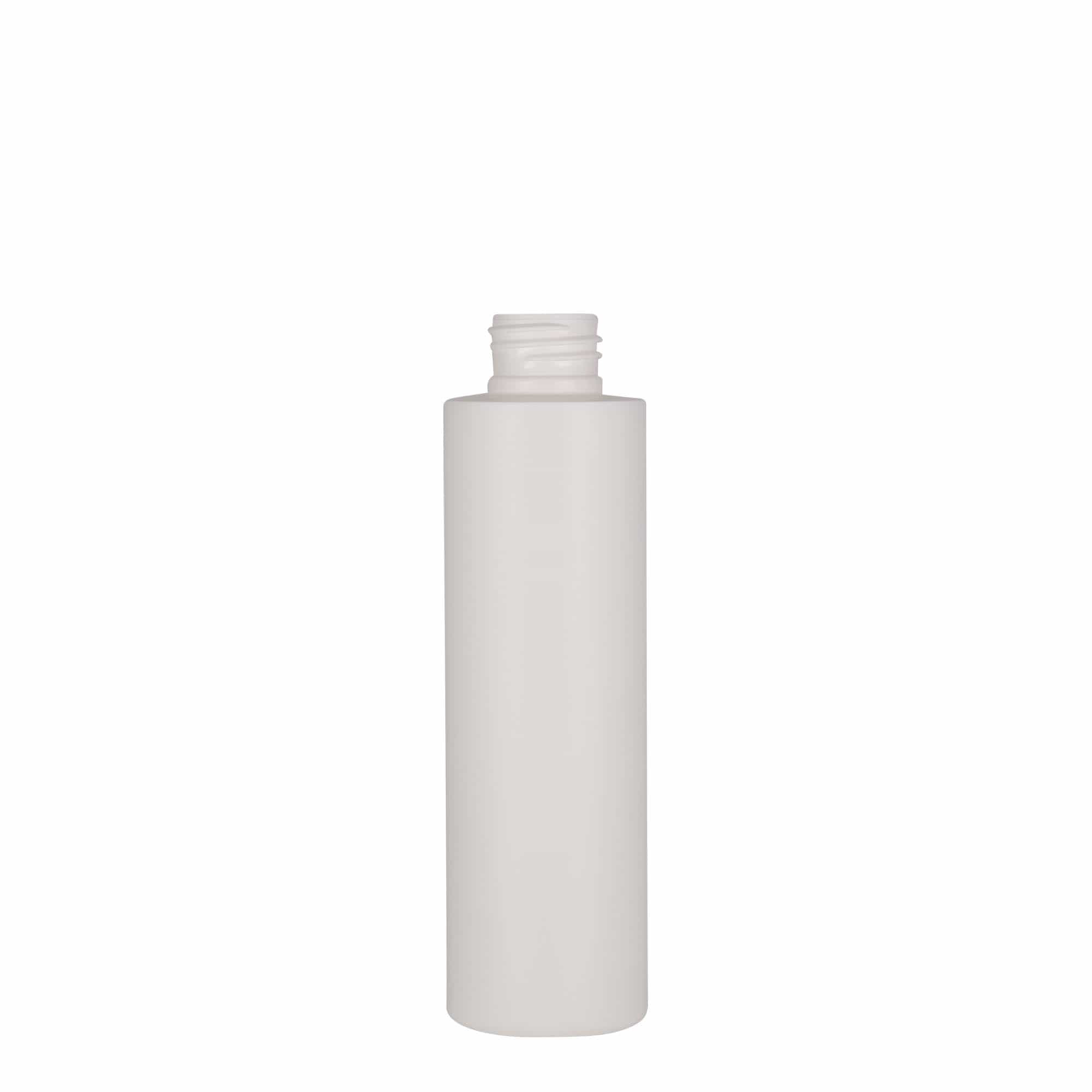Flacon en plastique 150 ml 'Pipe', HDPE, blanc, ouverture : 24/410 Flacon en plastique 150 ml 'Pipe', HDPE, blanc, ouverture : 24/410