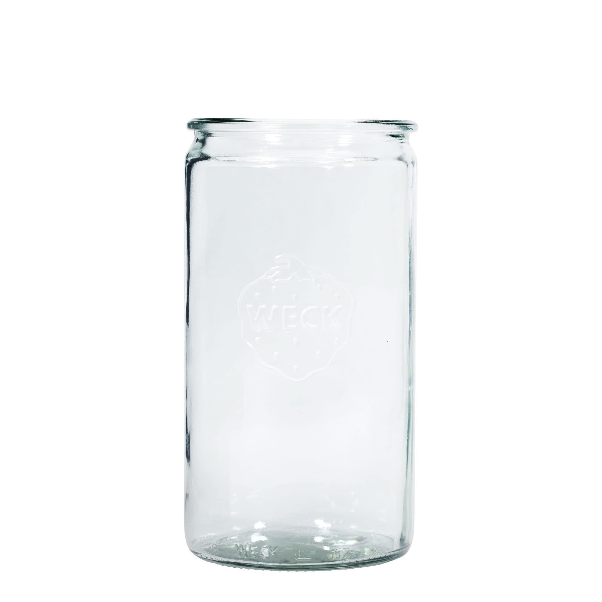 1,575 ml verre cylindrique WECK, ouverture : bord rond