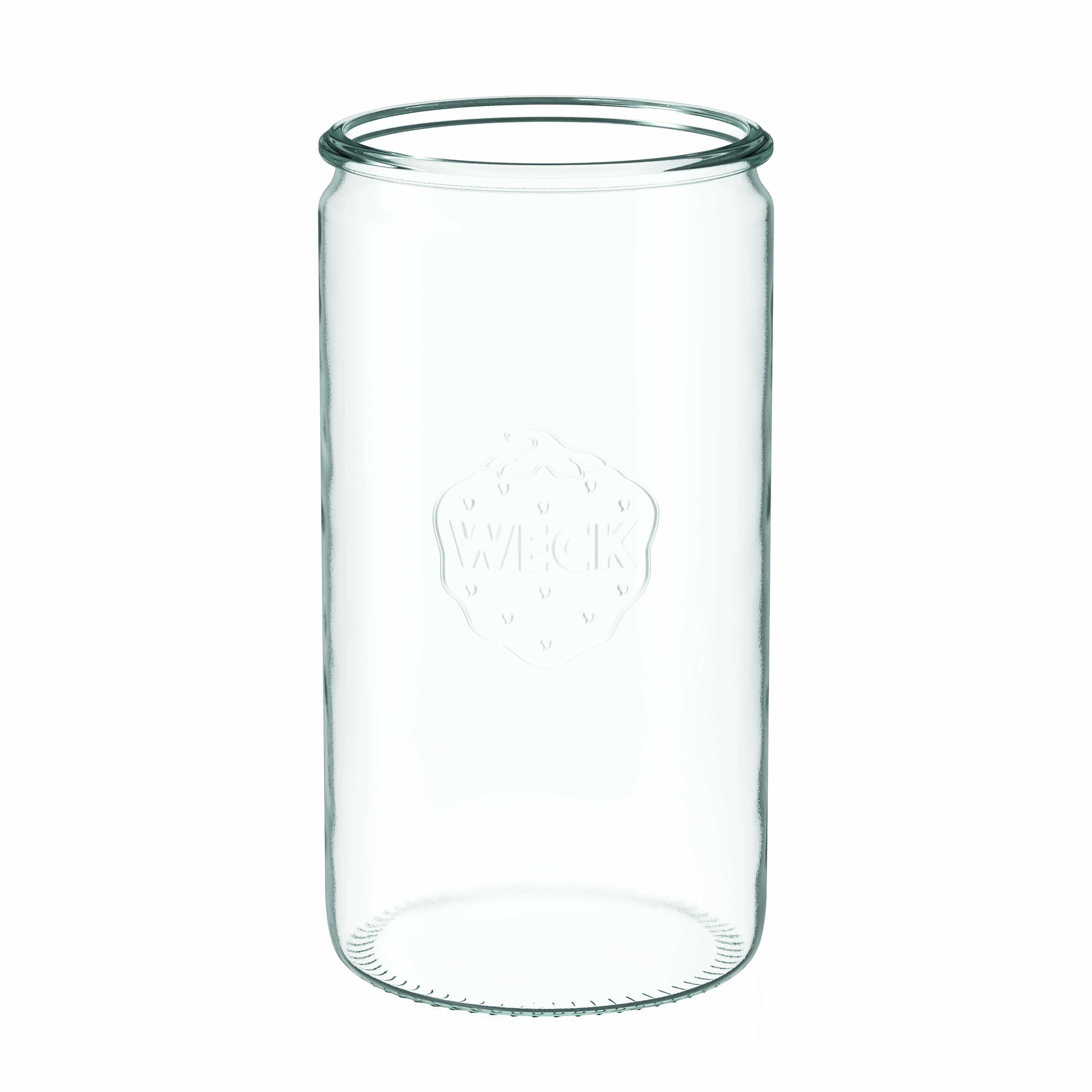 1,575 ml verre cylindrique WECK, ouverture : bord rond 1,575 ml verre cylindrique WECK, ouverture : bord rond