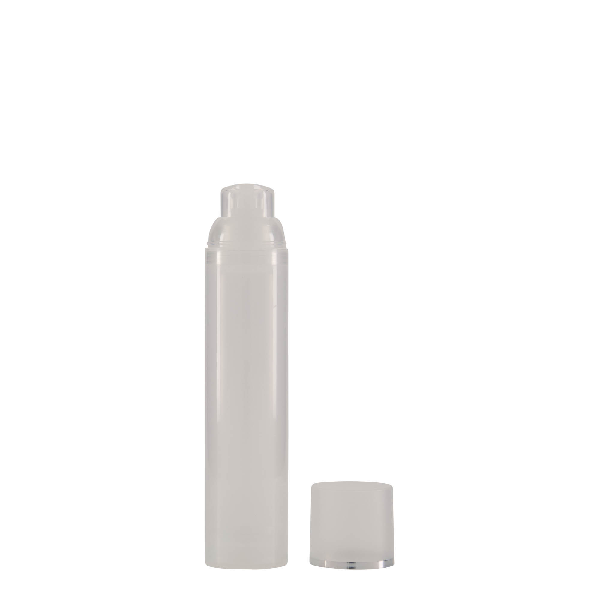 Distributeur Airless 100 ml 'Mezzo', plastique PP, naturel Distributeur Airless 100 ml 'Mezzo', plastique PP, naturel