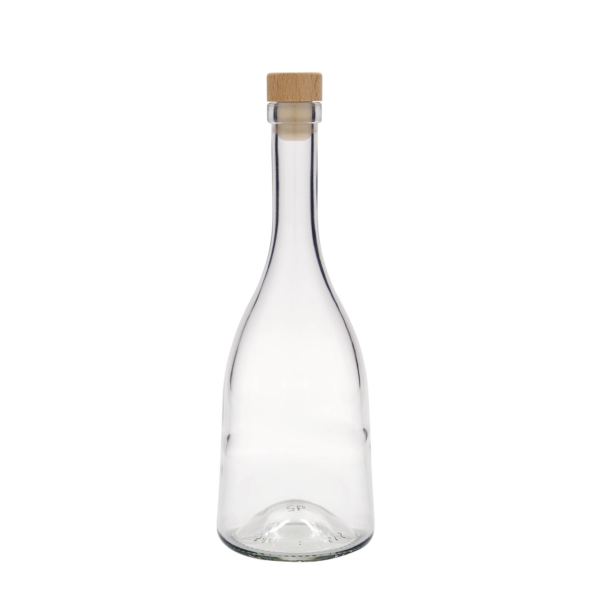 Bouteille en verre 500 ml 'Rustica speciale speciale', ouverture : bouchon en liège