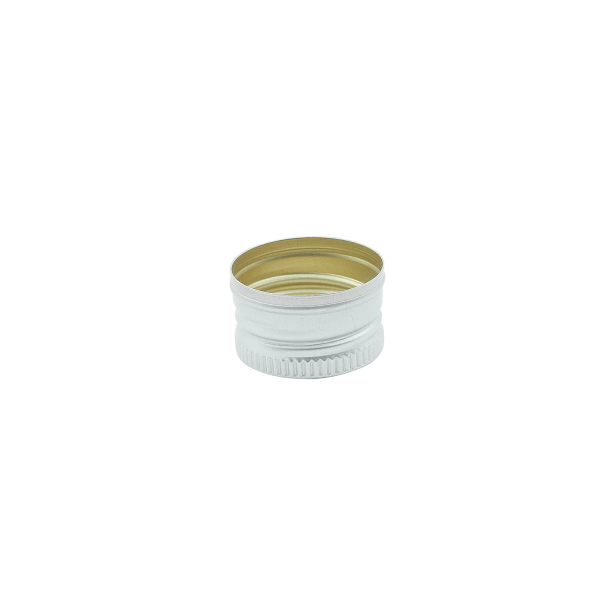 Bouchon à vis, métal, argenté, pour embouchure : PP 22 Bouchon à vis, métal, argenté, pour embouchure : PP 22