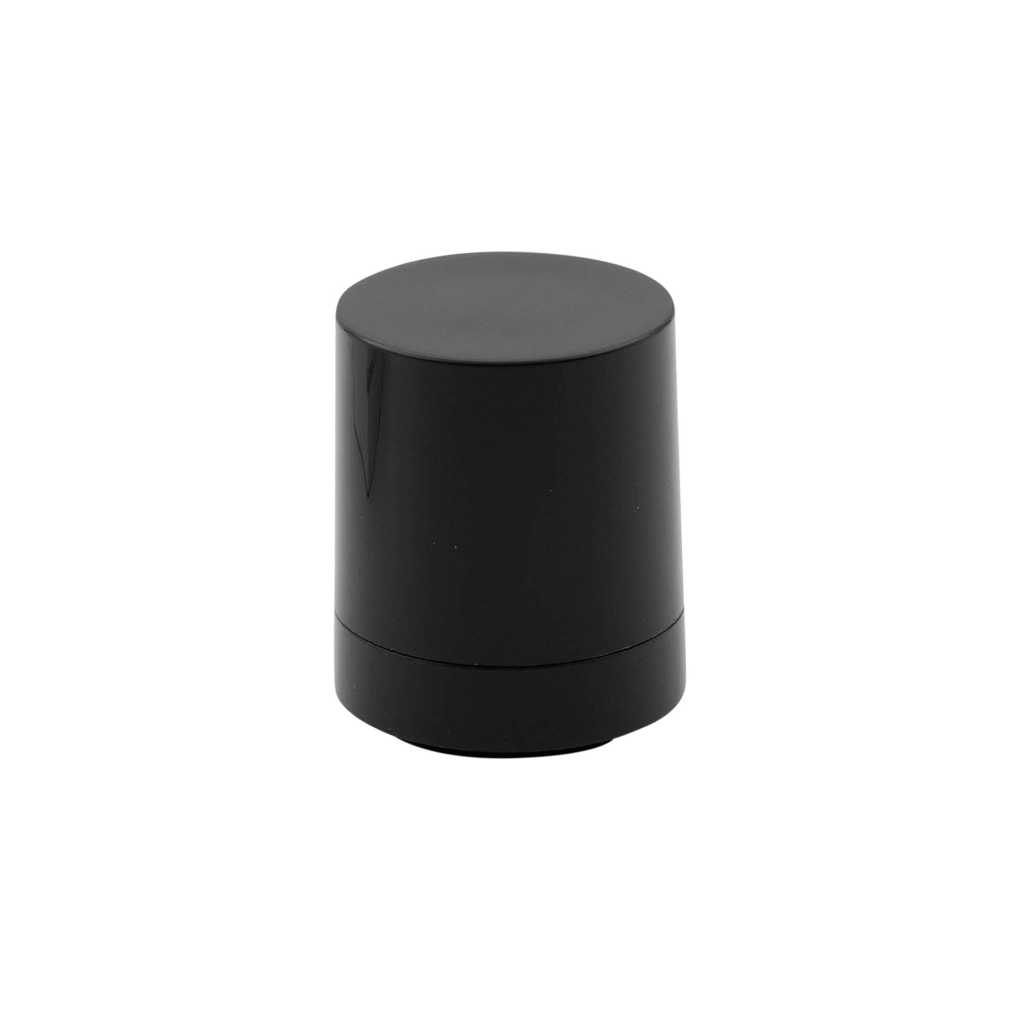 Pompe distributeur sans air « Micro », plastique PP, noir Pompe distributeur sans air « Micro », plastique PP, noir