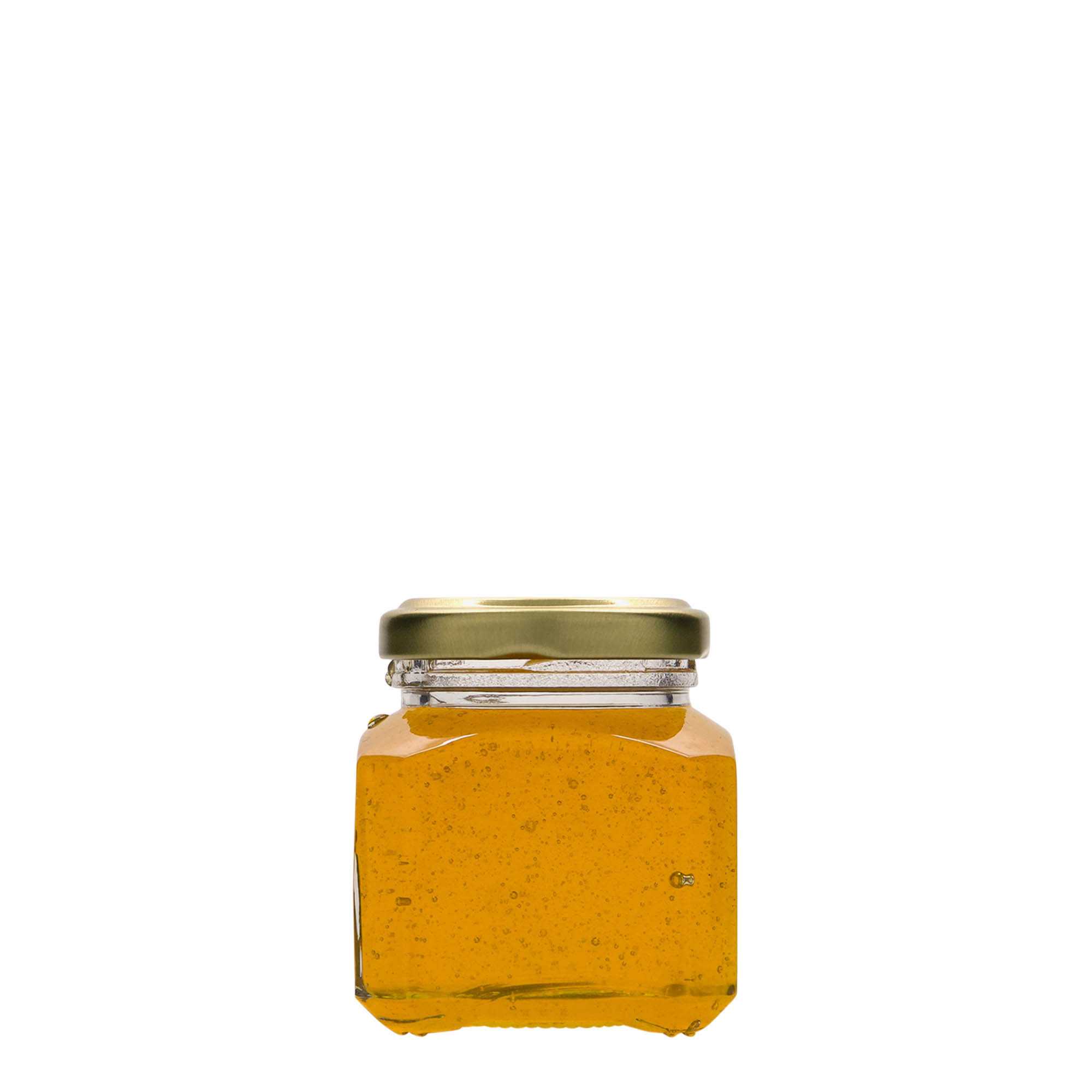 106 ml pot carré « Milan », ouverture : Twist-Off (TO 48)