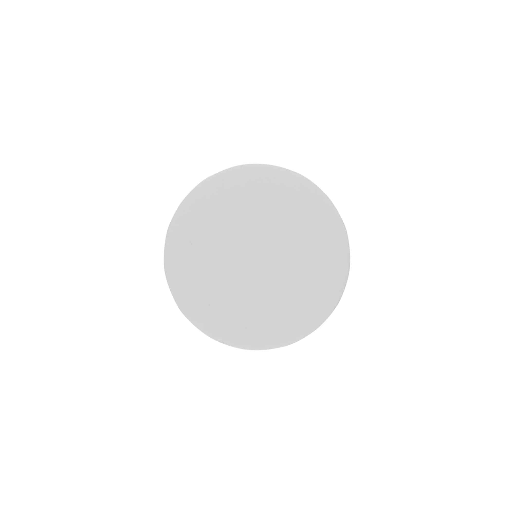 Disque de protection pour 100 ml 'Bianca', plastique PP, blanc