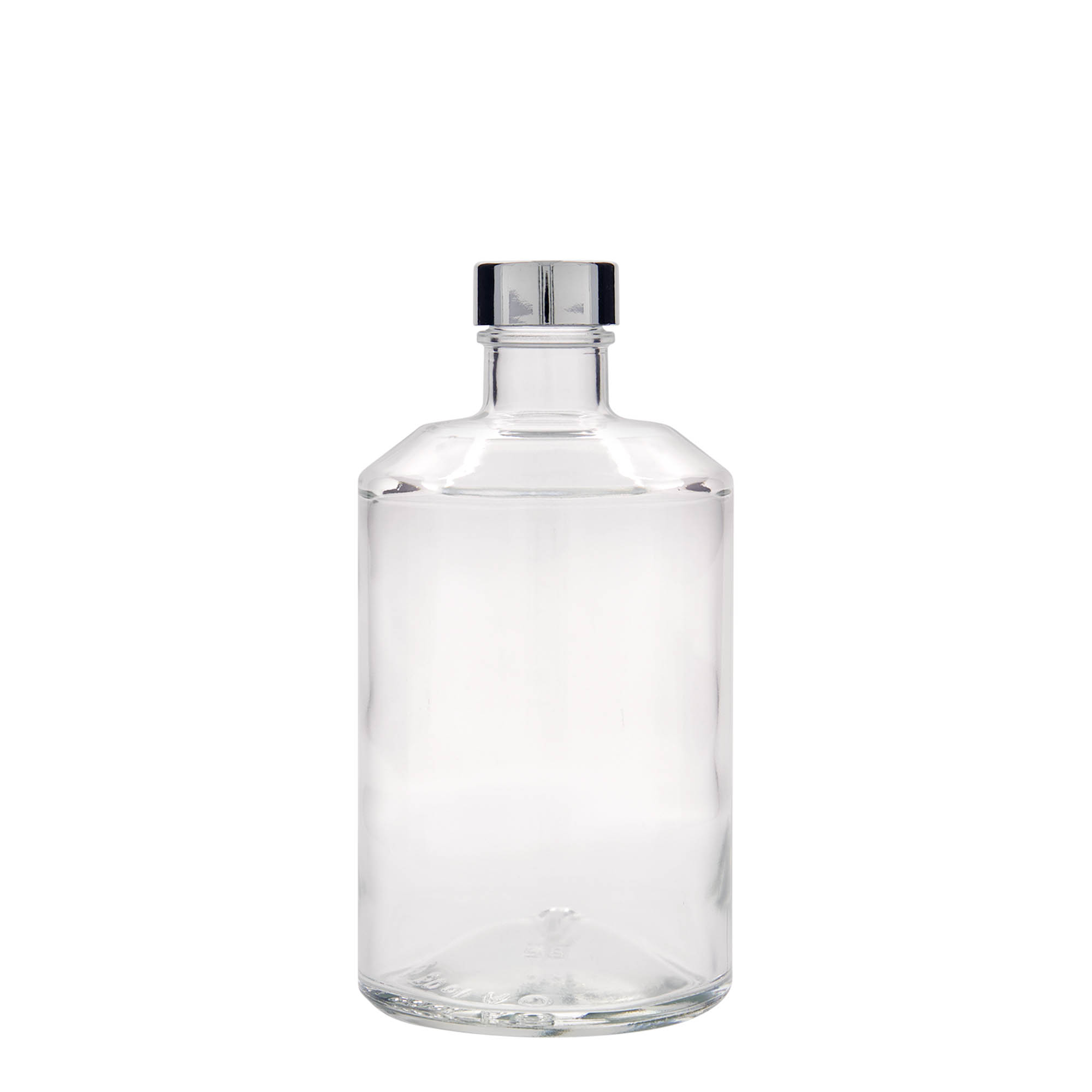 Bouteille en verre 500 ml 'Hella', ouverture : GPI 28 Bouteille en verre 500 ml 'Hella', ouverture : GPI 28