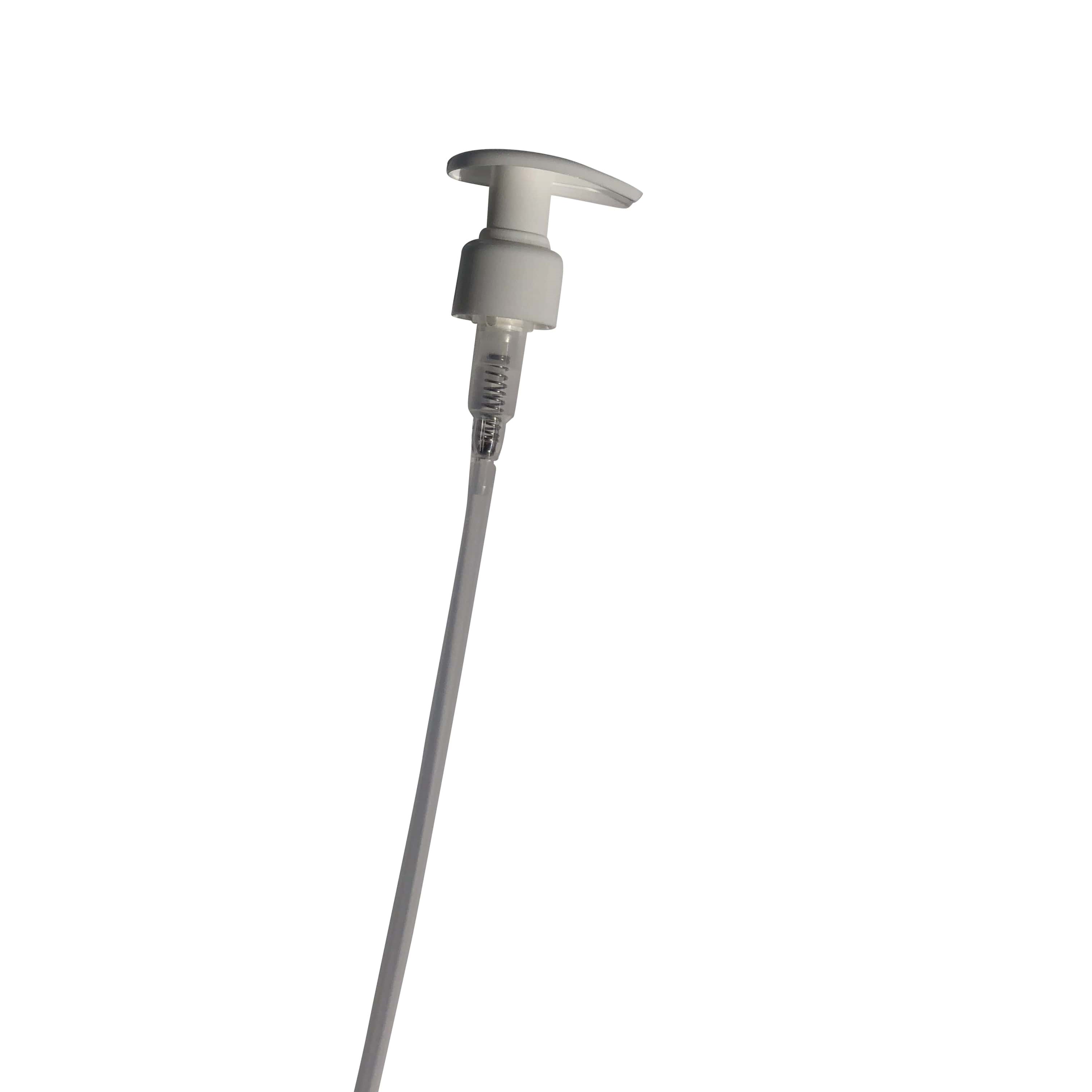Bougage à vis avec pompe distributrice, plastique PP, blanc, pour bouchage: GPI 24/410 Bougage à vis avec pompe distributrice, plastique PP, blanc, pour bouchage: GPI 24/410