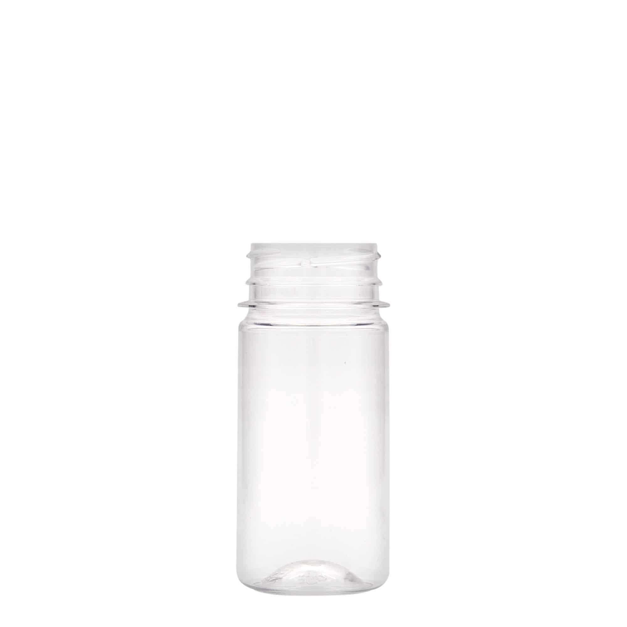 Bouteille en PET 100 ml 'Everytime', plastique, bouchage: 38 mm Bouteille en PET 100 ml 'Everytime', plastique, bouchage: 38 mm