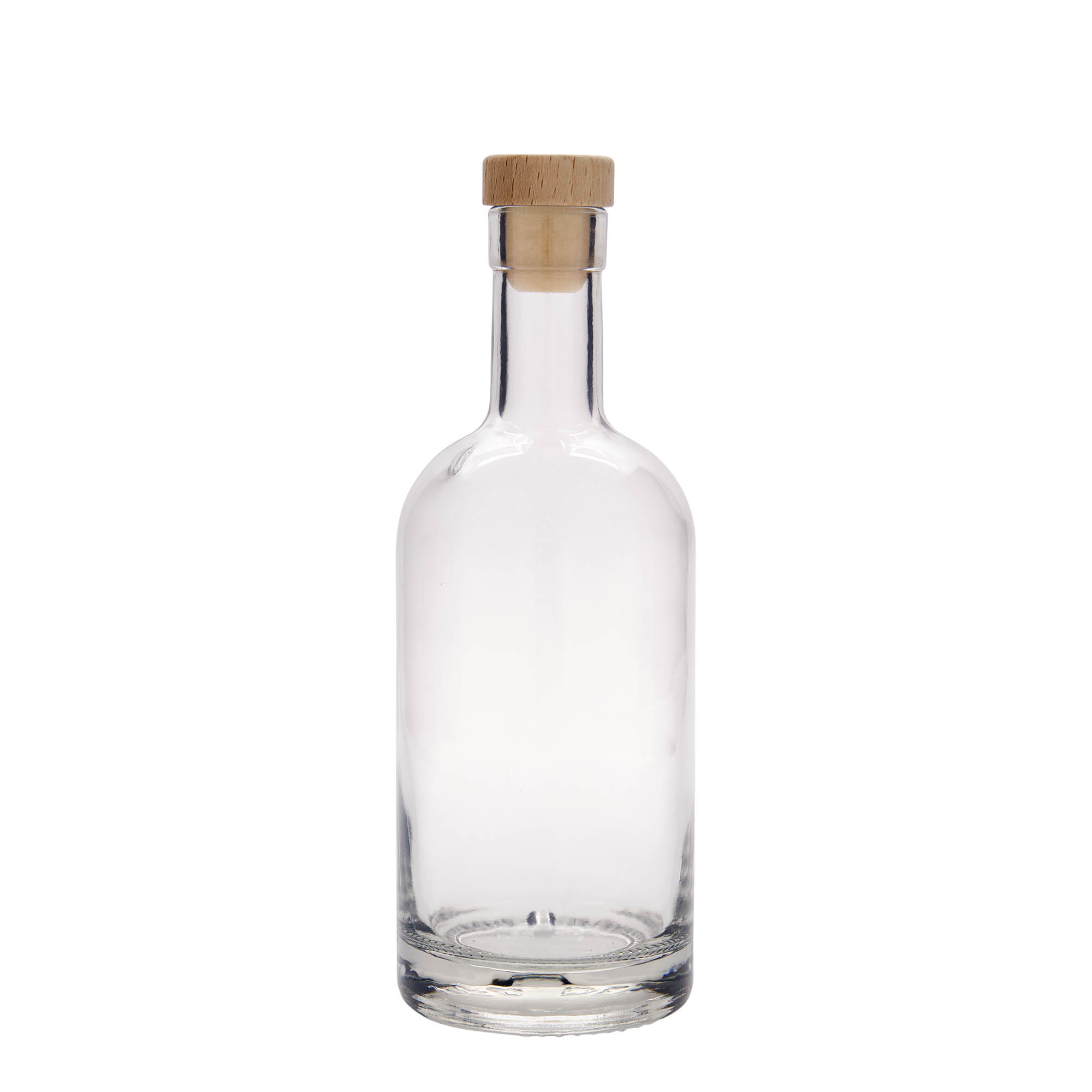 Bouteille en verre 500 ml 'Franco', ouverture : bouchon en liège Bouteille en verre 500 ml 'Franco', ouverture : bouchon en liège