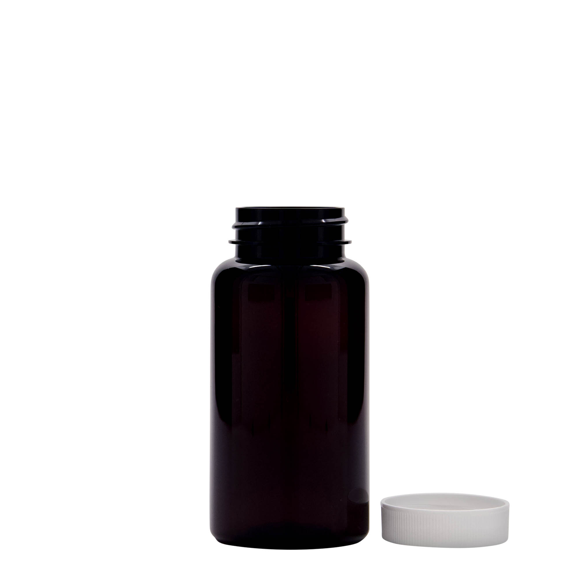 150 ml emballage PET, plastique, brun, ouverture : 38/400 150 ml emballage PET, plastique, brun, ouverture : 38/400