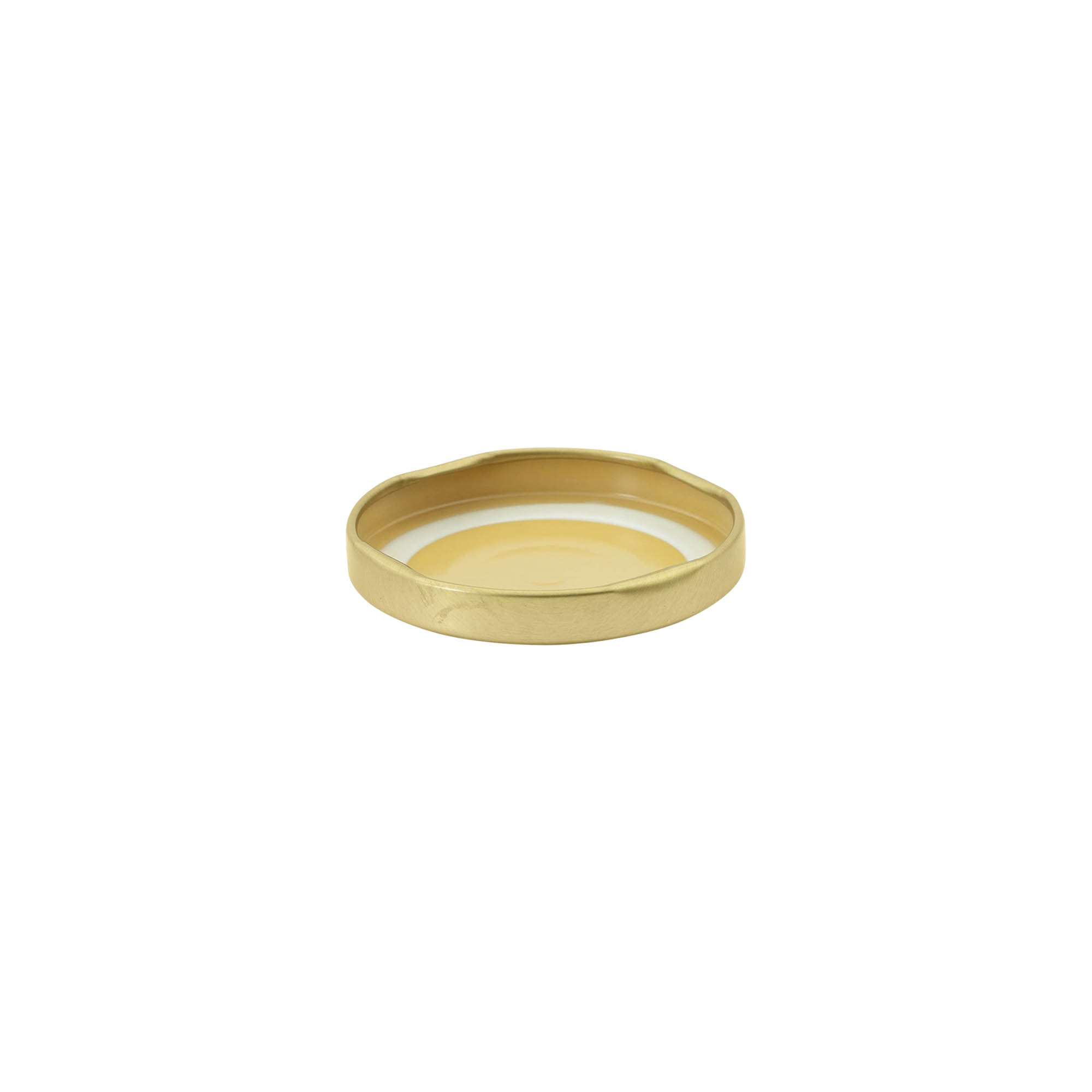 Bouchon à vis, tôle blanche, doré, pour ouverture : TO 53 Bouchon à vis, tôle blanche, doré, pour ouverture : TO 53