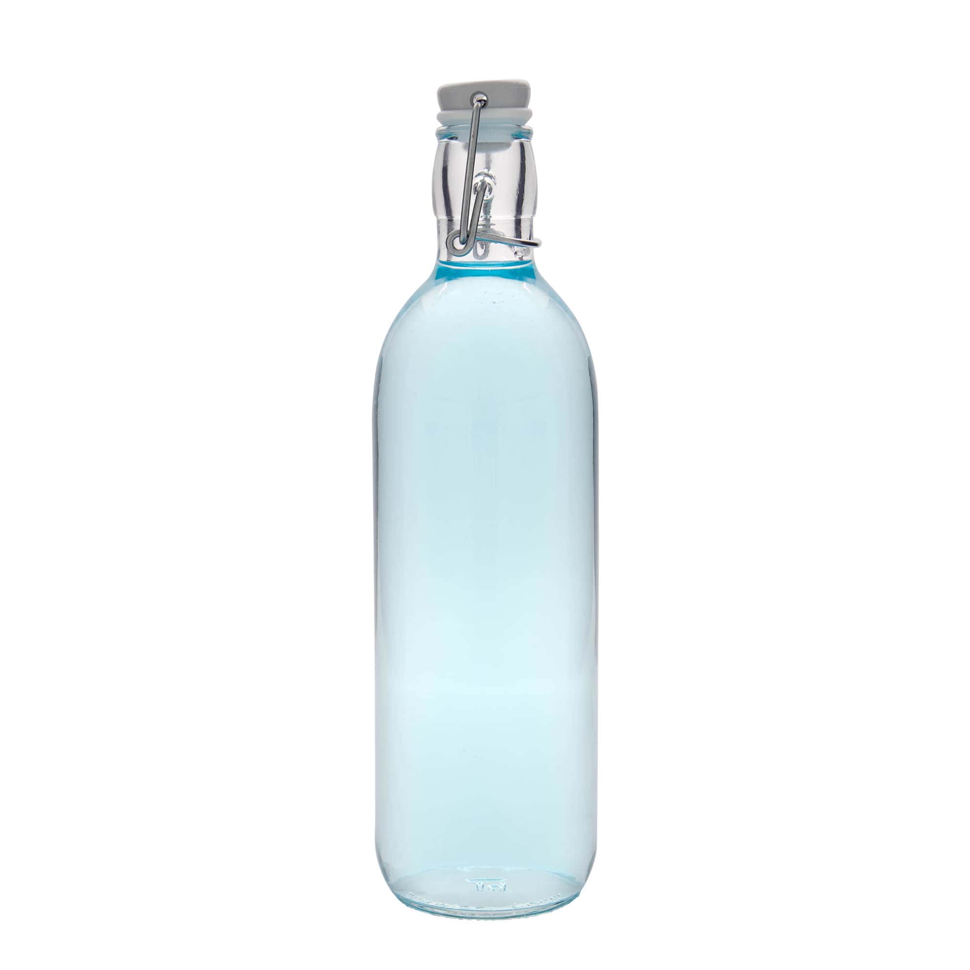 Bouteille en verre 1 000 ml 'Emilia', ouverture : fermeture à bascule