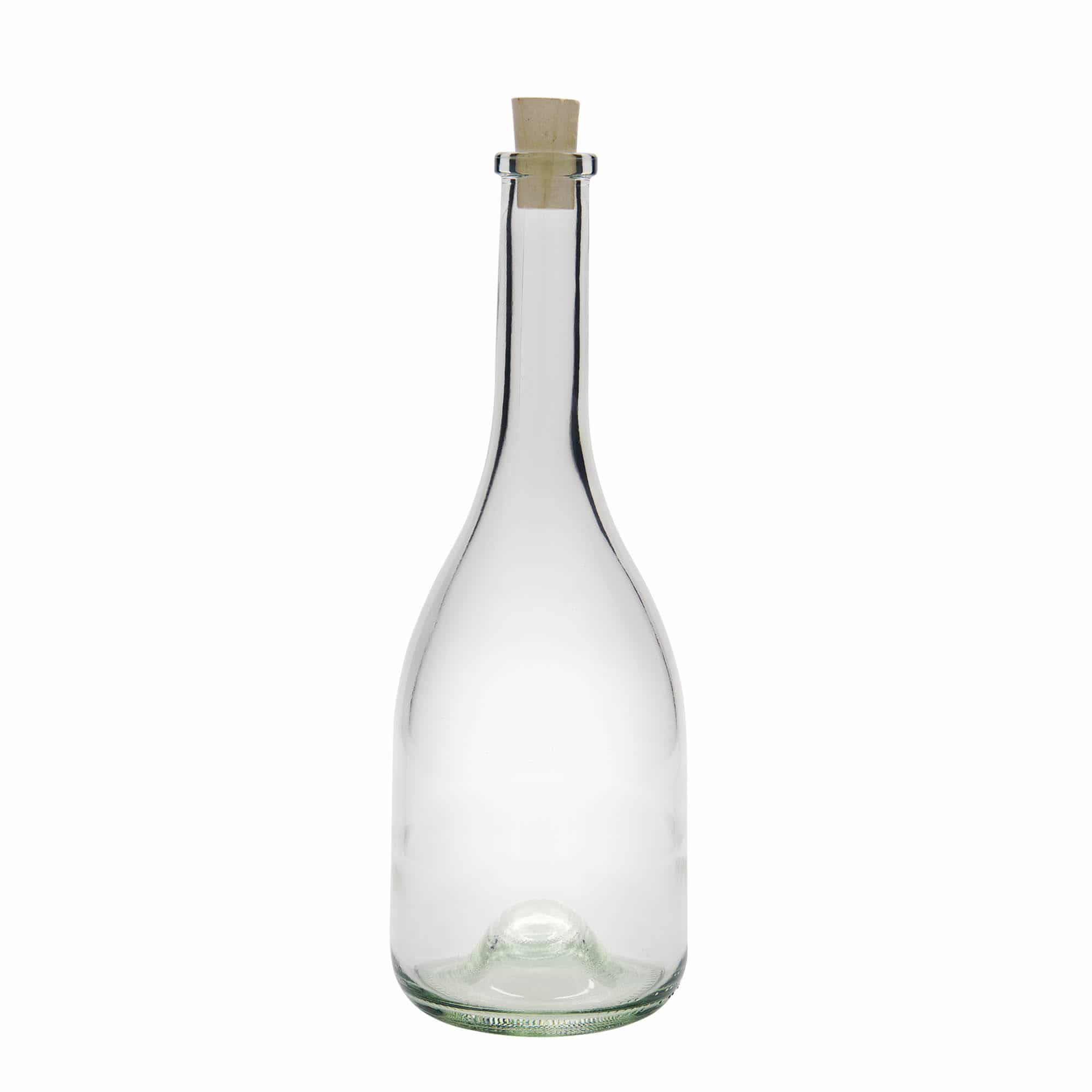 Bouteille en verre 750 ml « Rustica », ouverture : bouchon en liège