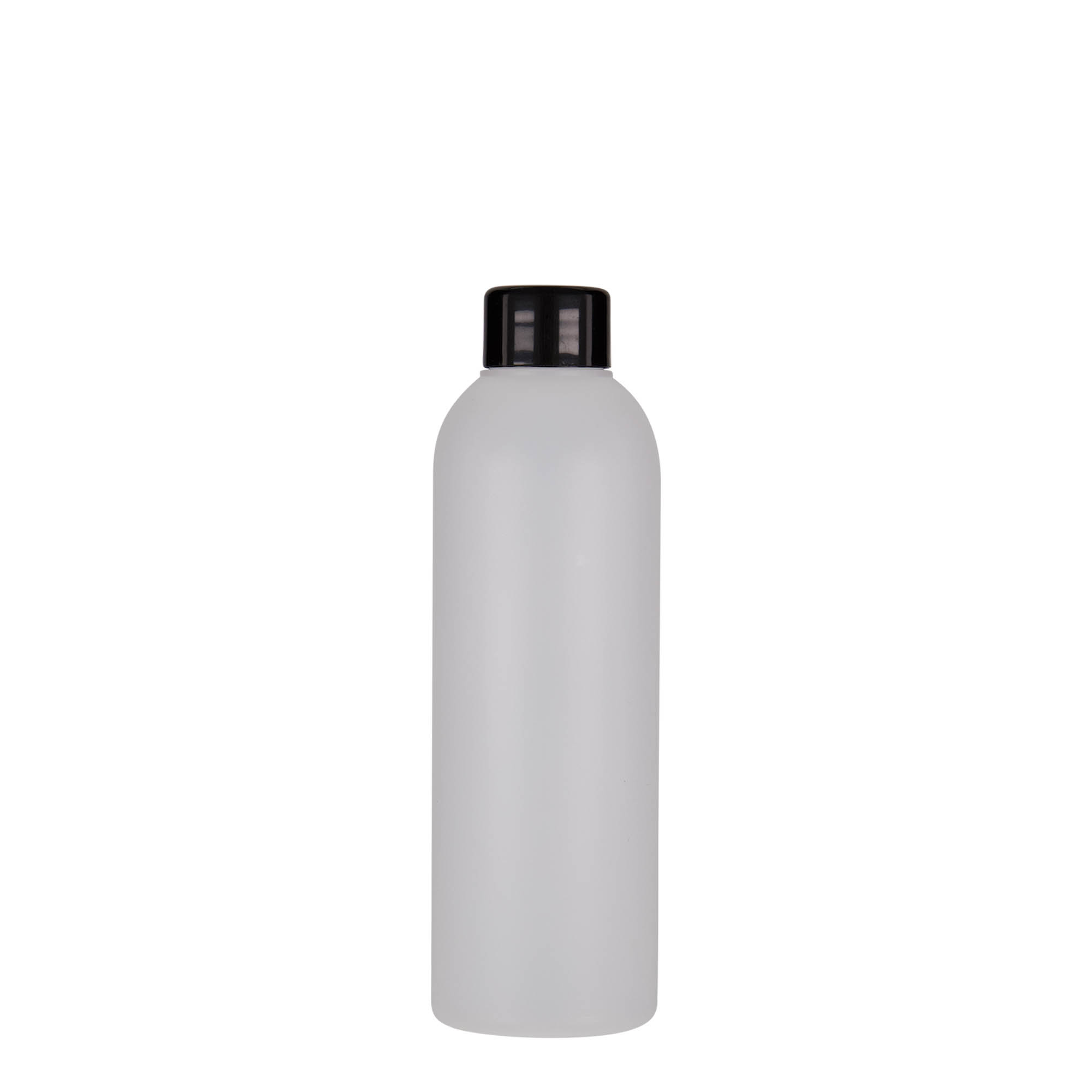Flacon en plastique 200 ml 'Tuffy', HDPE, naturel, ouverture : 24/410 Flacon en plastique 200 ml 'Tuffy', HDPE, naturel, ouverture : 24/410