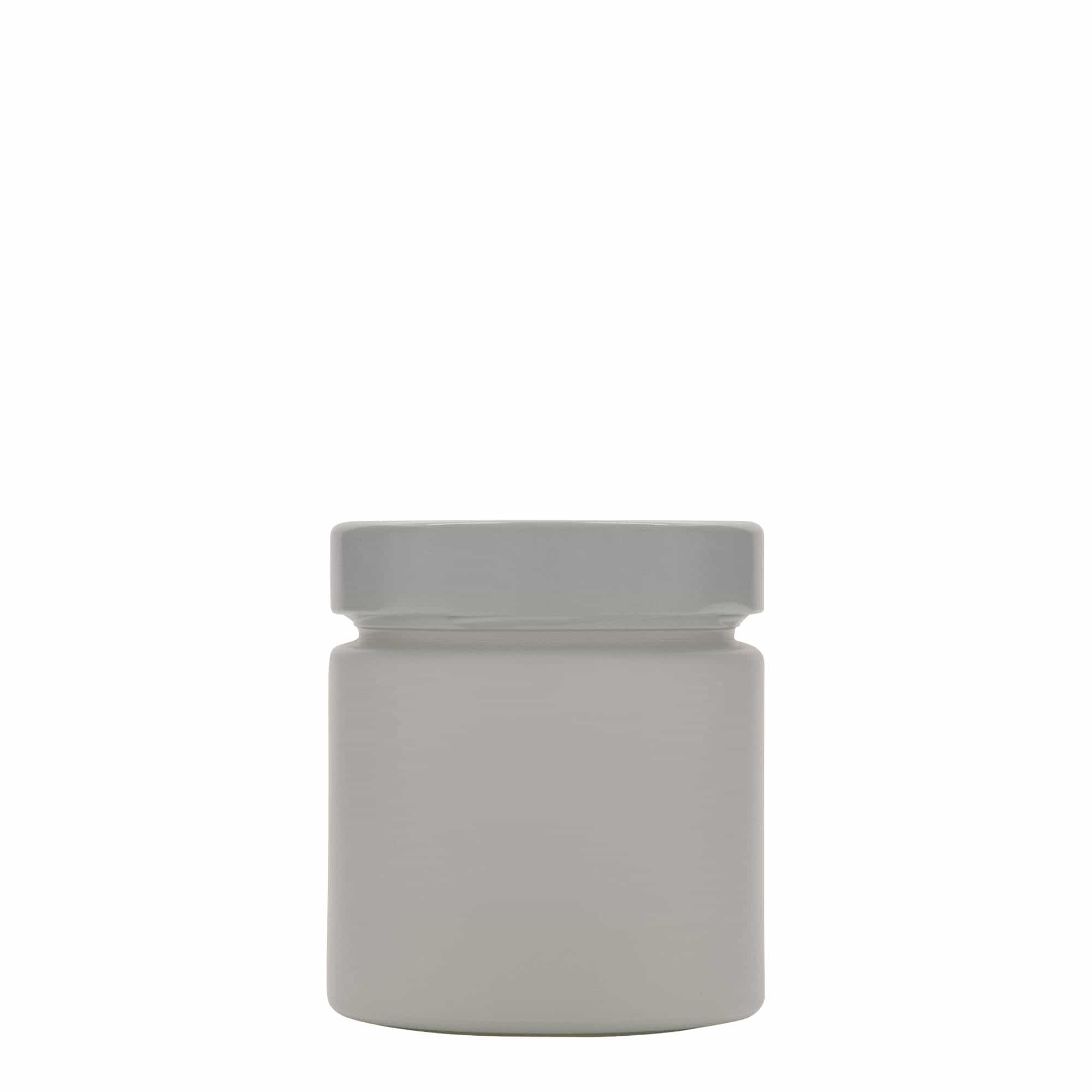 Bocal cylindrique 220 ml 'Aurora', blanc, bouchage: Deep-Twist-Off (DTO 66)