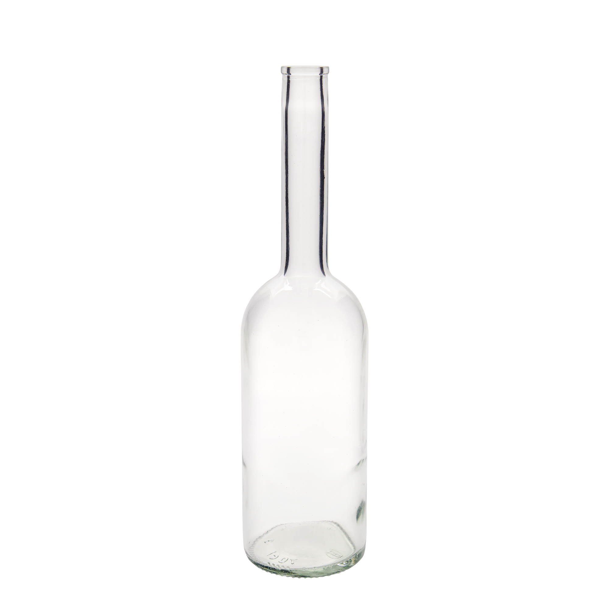 Bouteille en verre 700 ml « Opera », ouverture : bouchon en liège