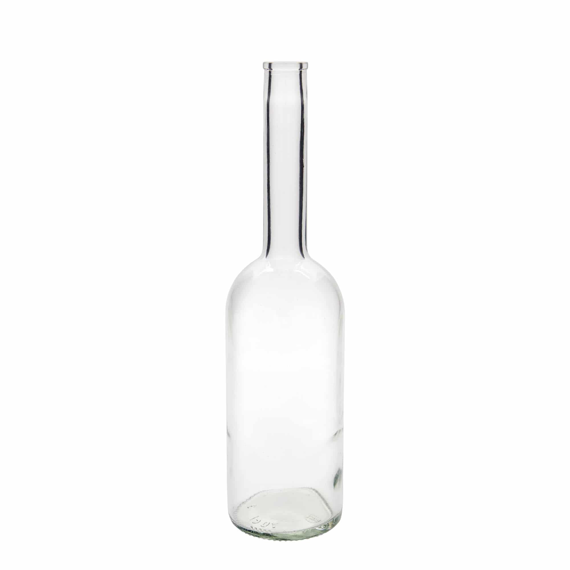 Bouteille en verre 700 ml « Opera », ouverture : bouchon en liège Bouteille en verre 700 ml « Opera », ouverture : bouchon en liège