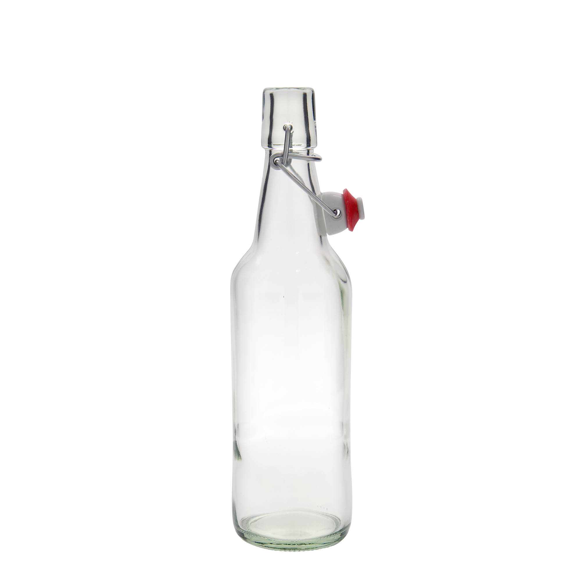 Bouteille de bière 500 ml, verre, ouverture : fermeture à bascule