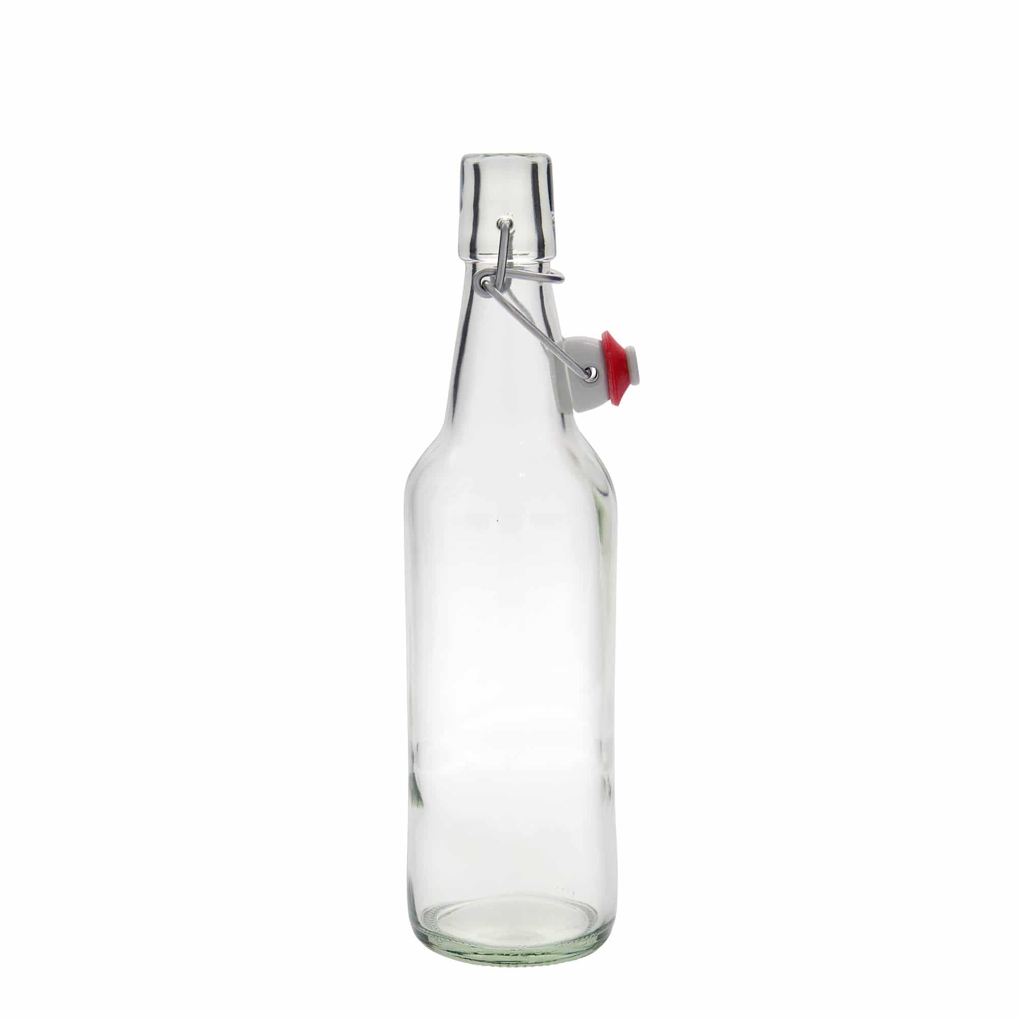 Bouteille de bière 500 ml, verre, ouverture : fermeture à bascule