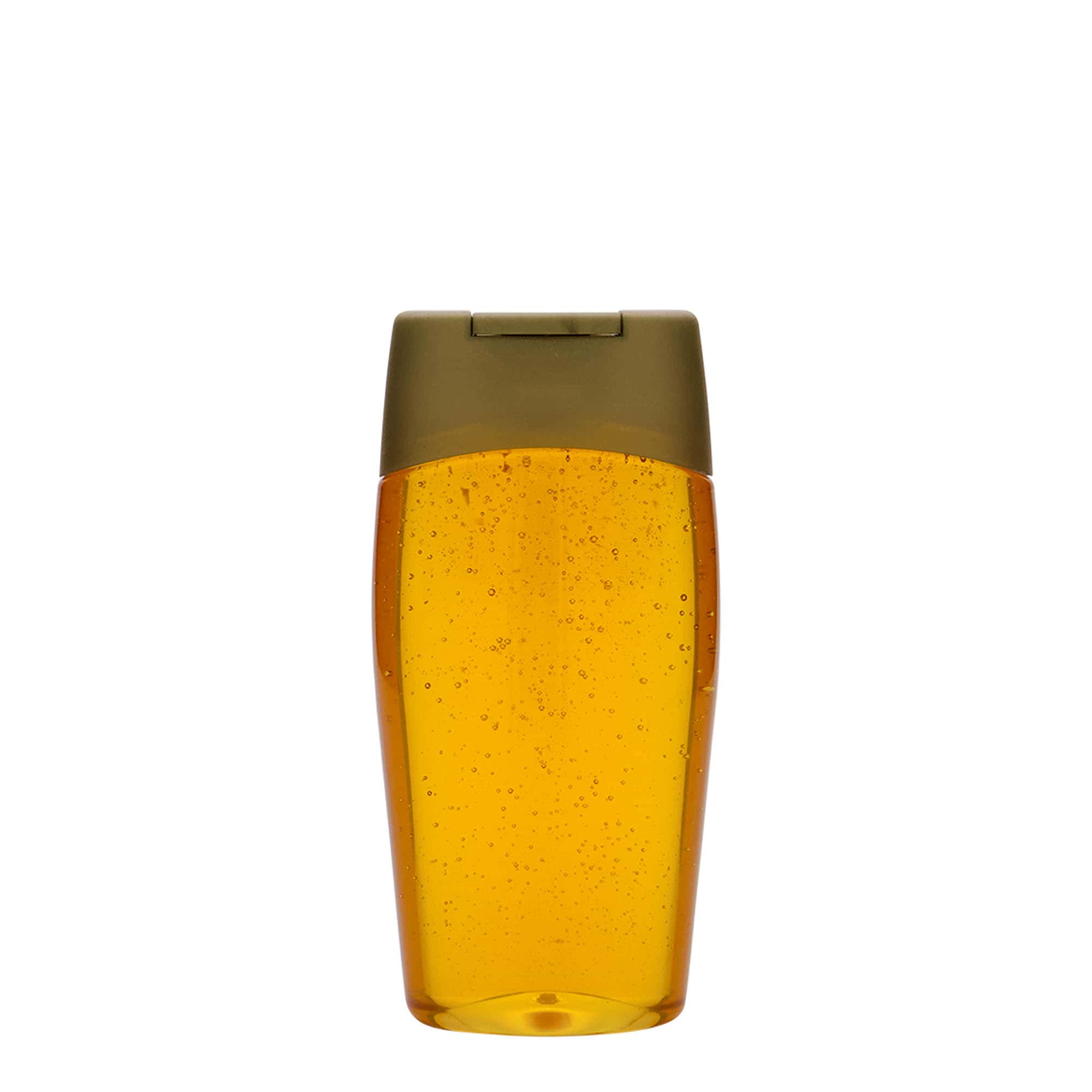 Bouteille PET 200 ml « Squeeze », ovale, en plastique