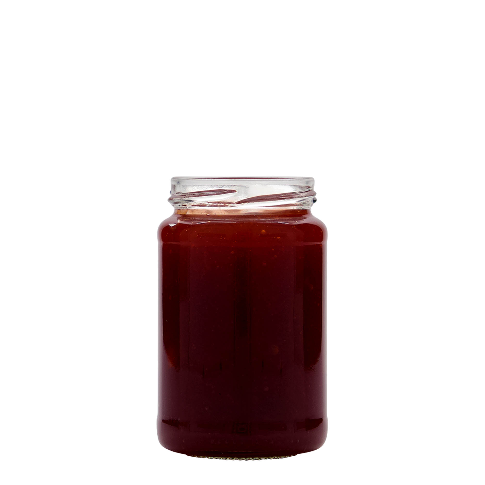 Verre rond haut de 225 ml, ouverture : Twist-Off (TO 58) Verre rond haut de 225 ml, ouverture : Twist-Off (TO 58)