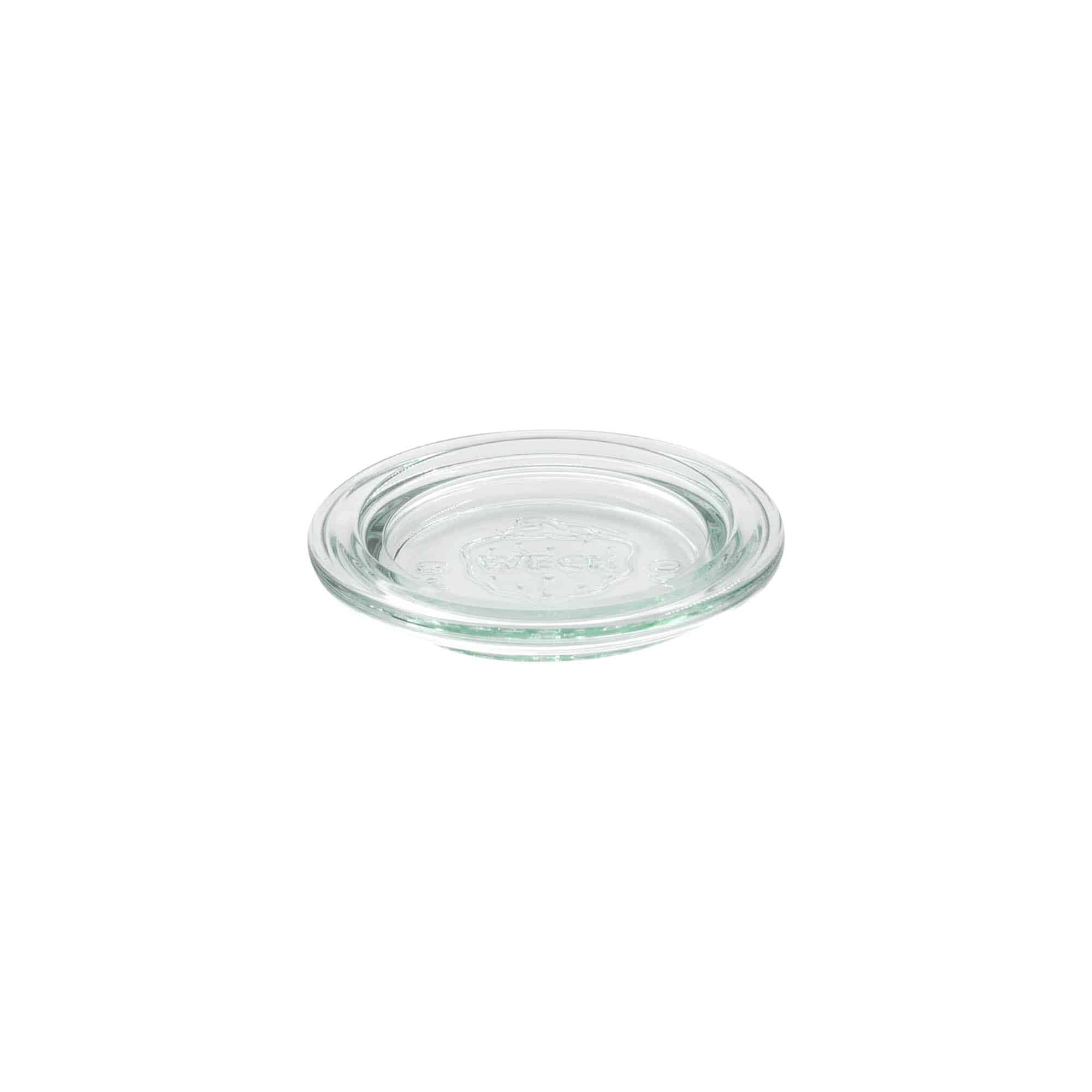 Couvercle en verre WECK à bord rond #, pour ouverture : RR60