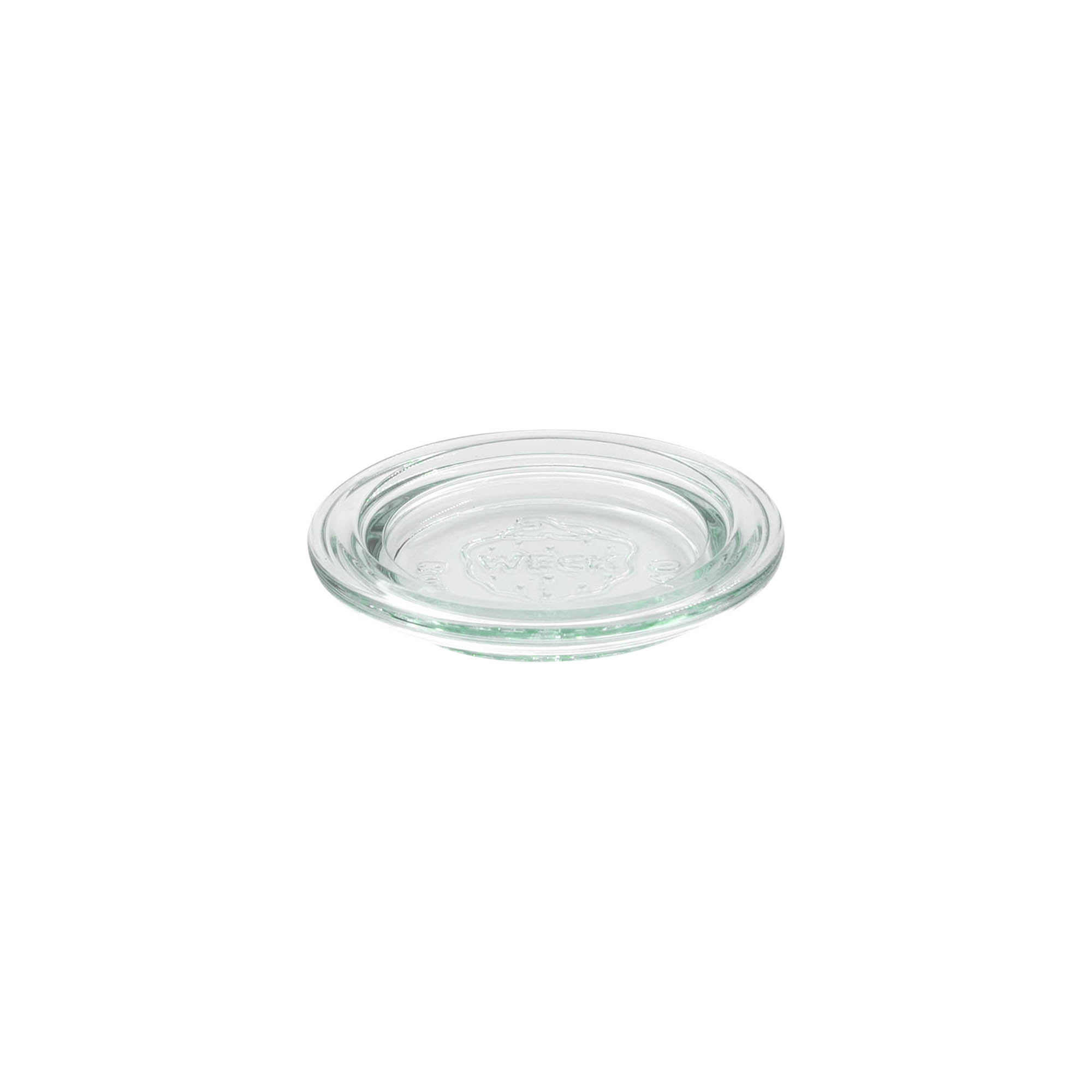 Couvercle en verre WECK à bord rond #, pour ouverture : RR60 Couvercle en verre WECK à bord rond #, pour ouverture : RR60
