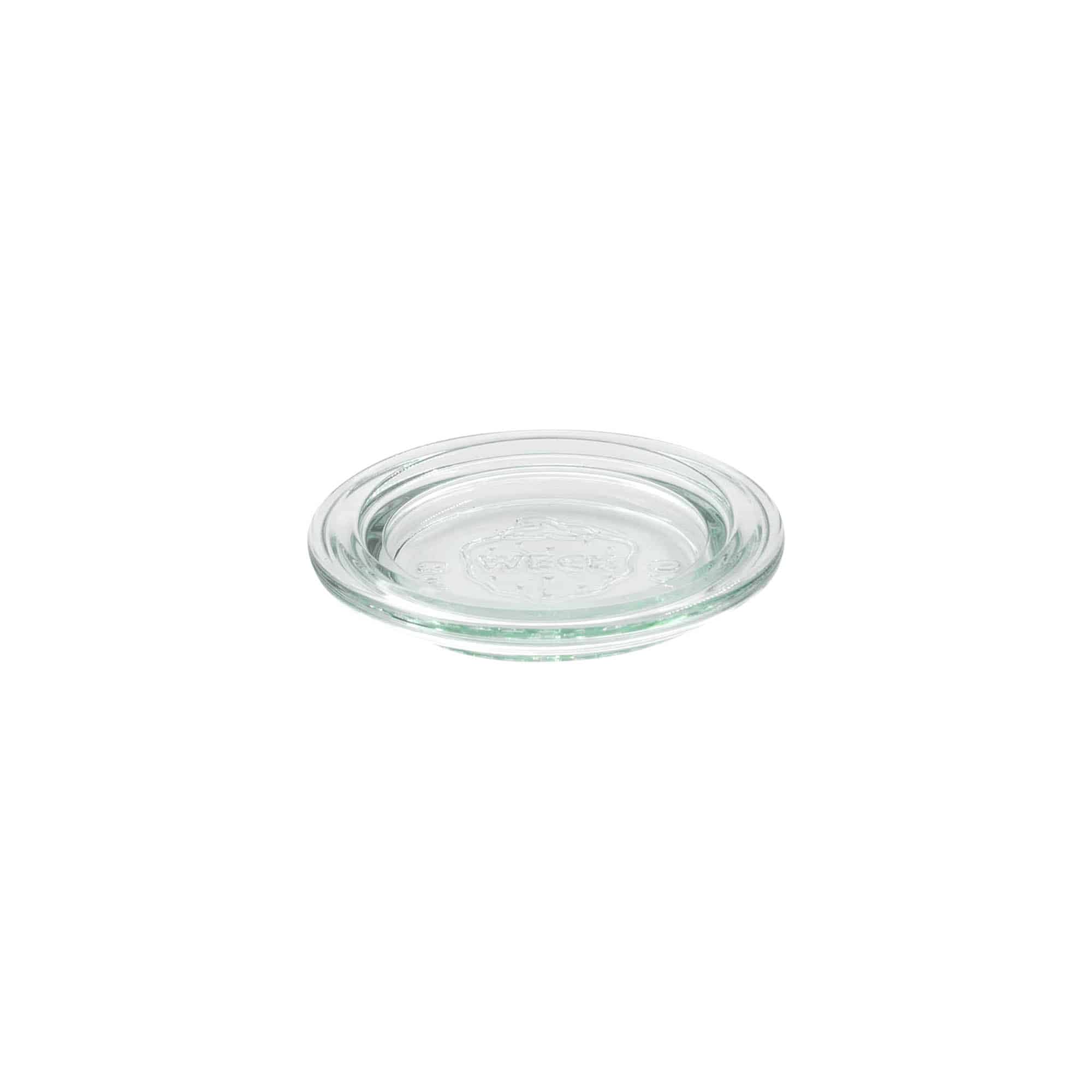 Couvercle en verre WECK à bord rond #, pour ouverture : RR60