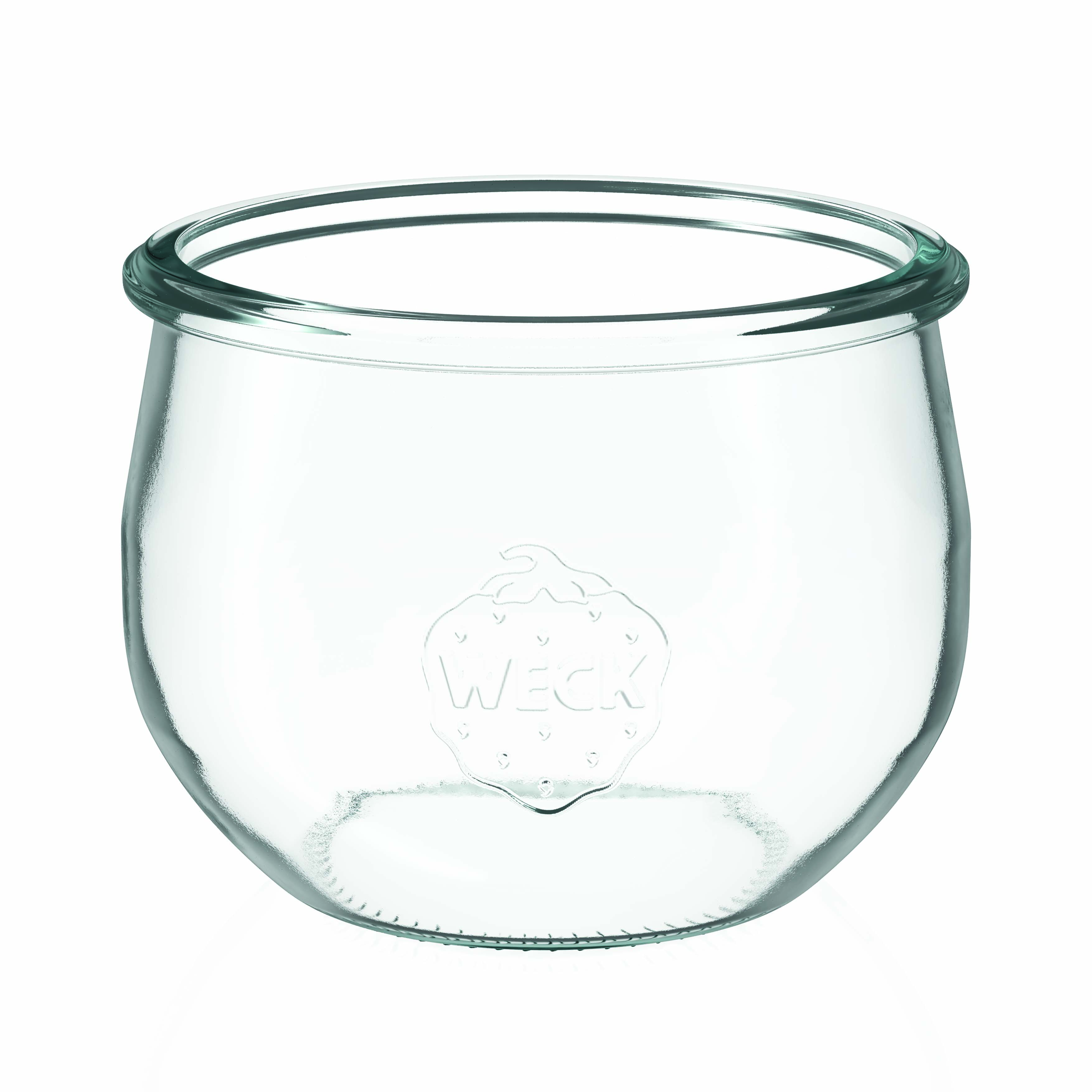 580 ml WECK verre tulipe, ouverture : bord rond 580 ml WECK verre tulipe, ouverture : bord rond