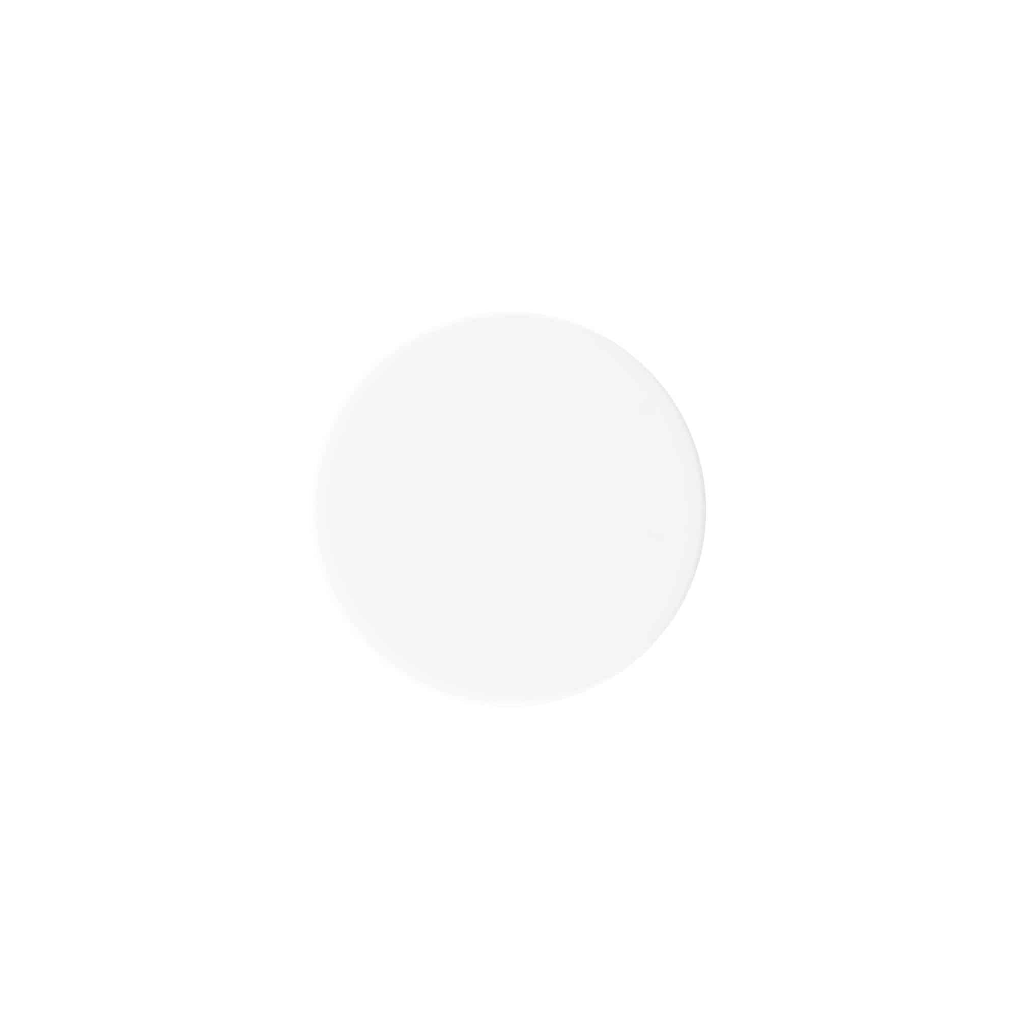 Bouchon à vis 50 ml 'Antonella', plastique PP, blanc