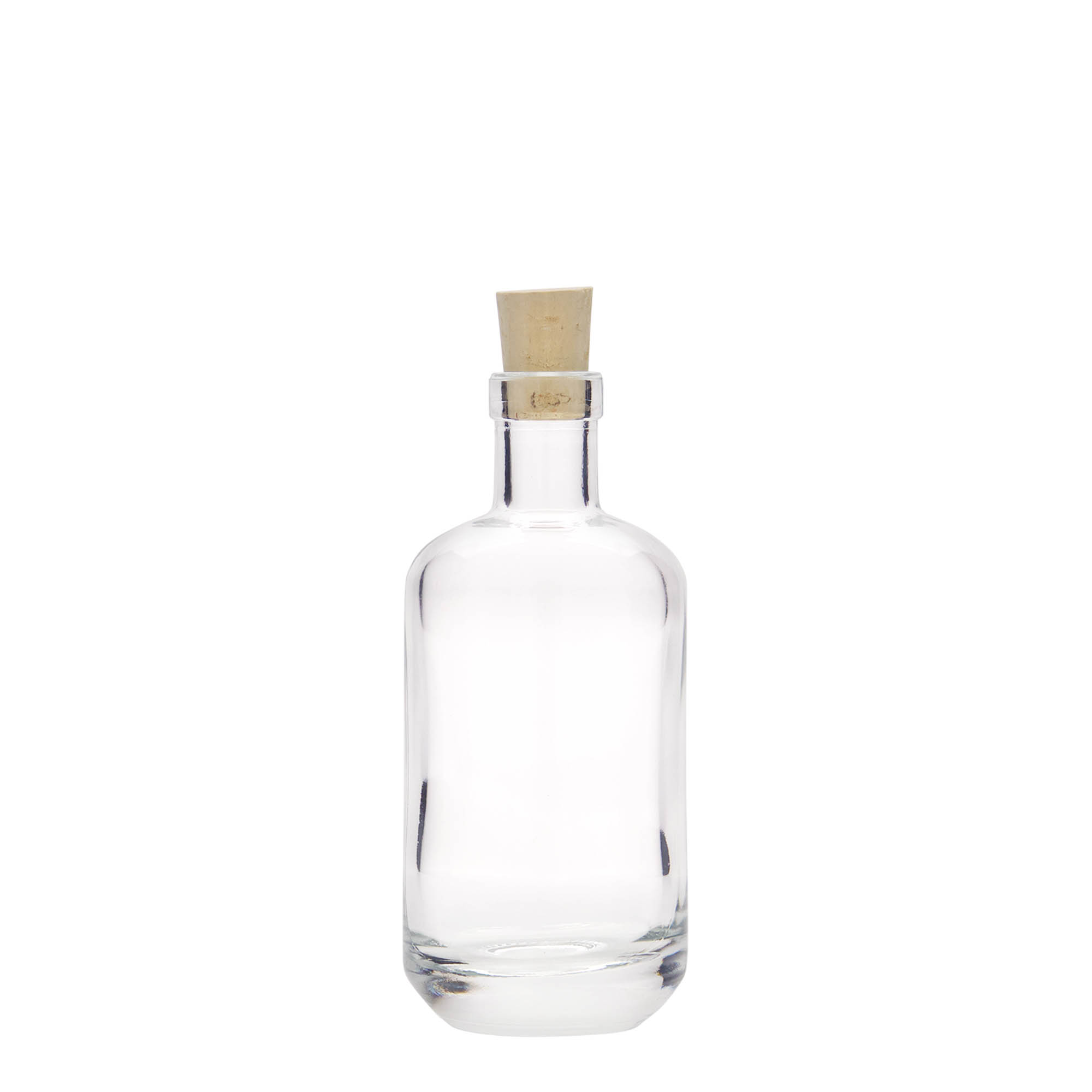 Flacon en verre de 100 ml « Vienna », ouverture : bouchon en liège Flacon en verre de 100 ml « Vienna », ouverture : bouchon en liège