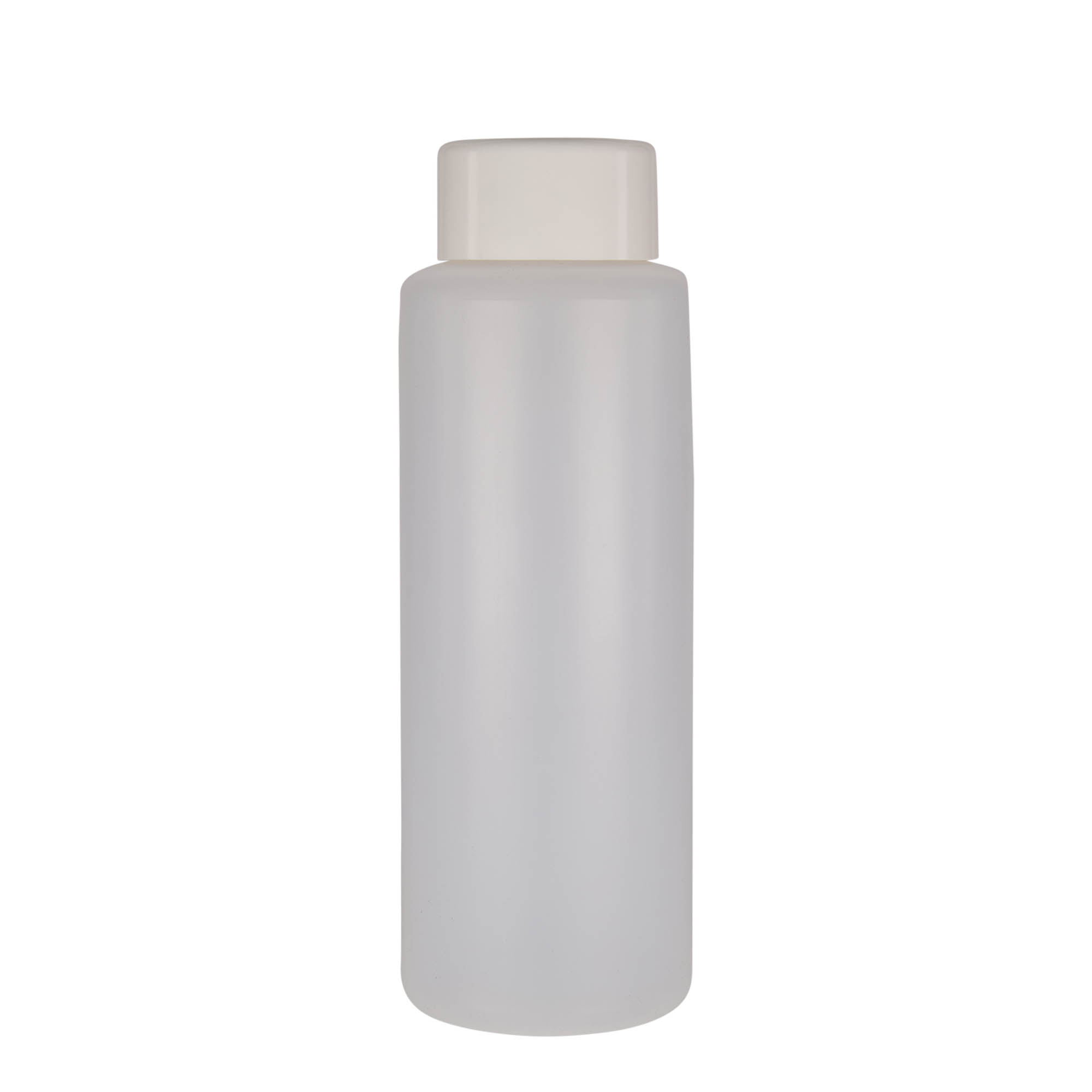 1 000 ml bouteille ronde, plastique PE, naturel, ouverture : bouchon à vis