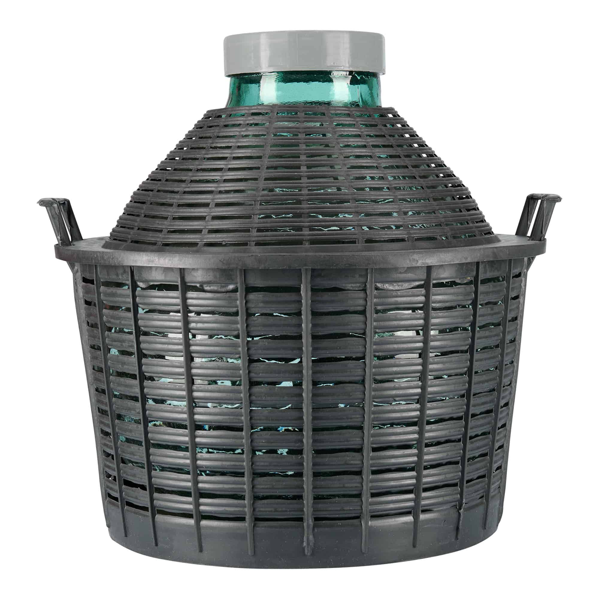 Bouteille ballon 25 l col large, verre, ouverture : bouchon à vis Bouteille ballon 25 l col large, verre, ouverture : bouchon à vis