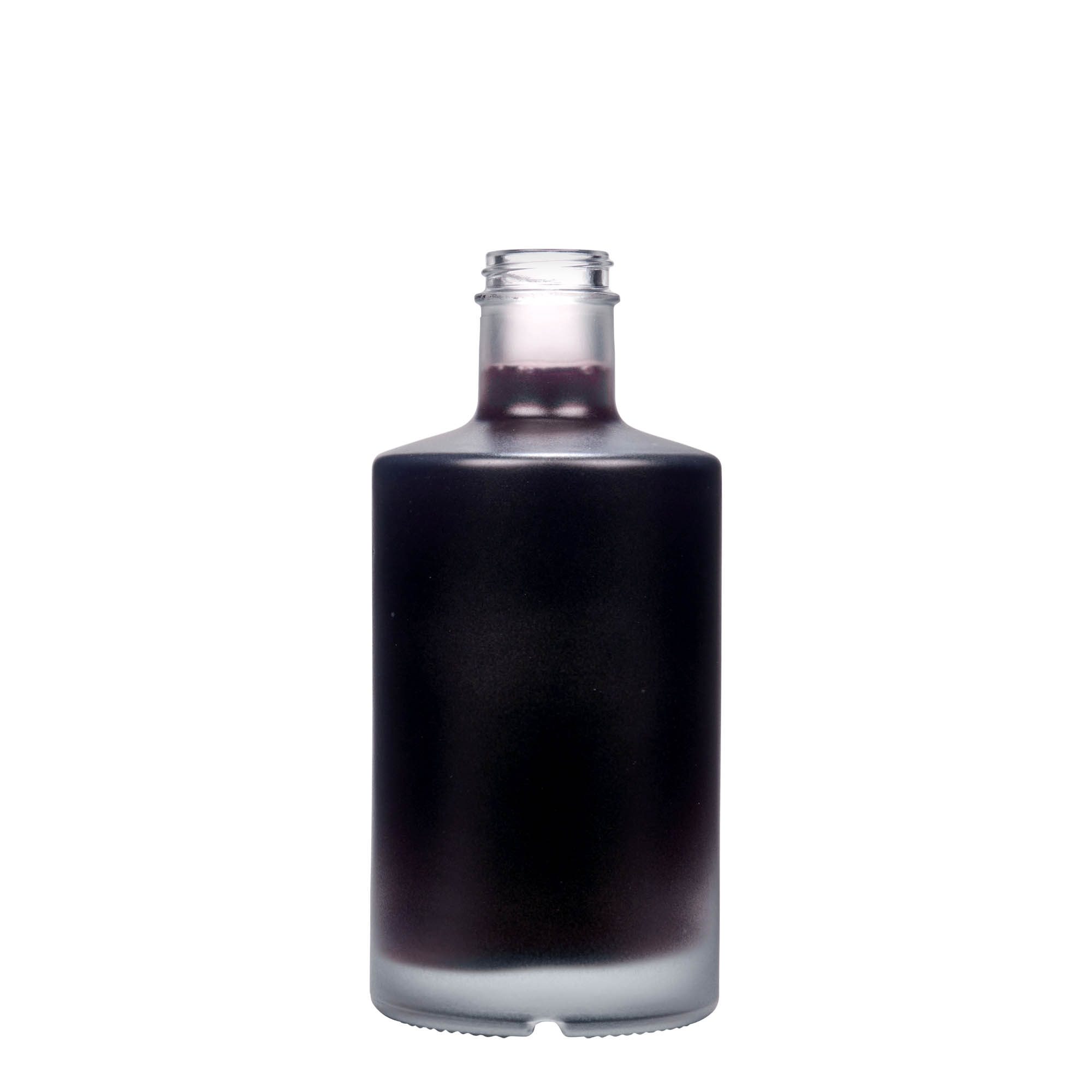 Bouteille en verre 500 ml « Caroline », givrée, ouverture : GPI 33