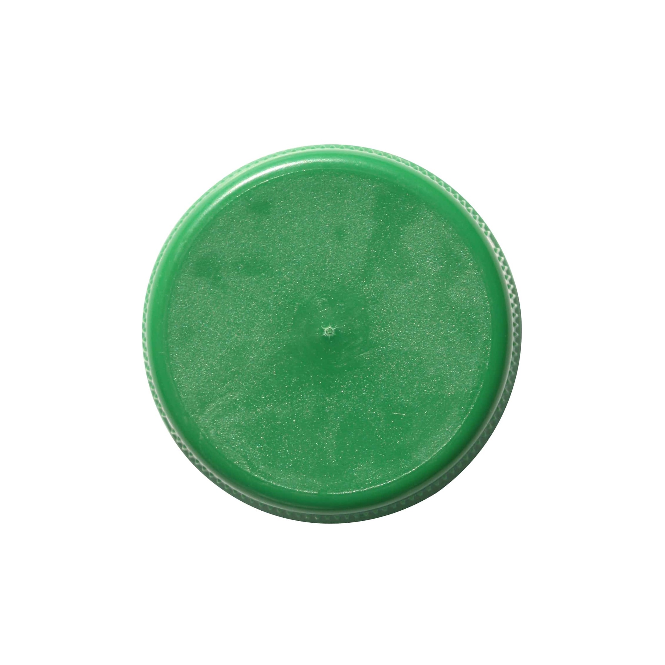 Bougage à vis avec filetage à double départ, plastique PE, vert, pour bouchage: PET 38 mm