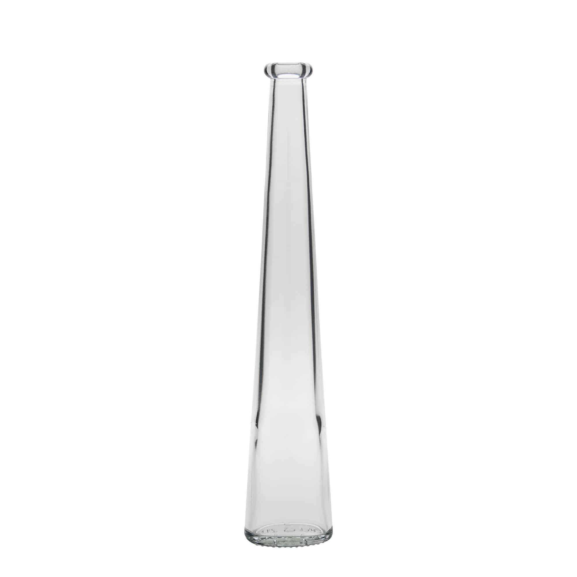 Flacon en verre 200 ml « Dama Ovale », ovale, ouverture : bouchon en liège