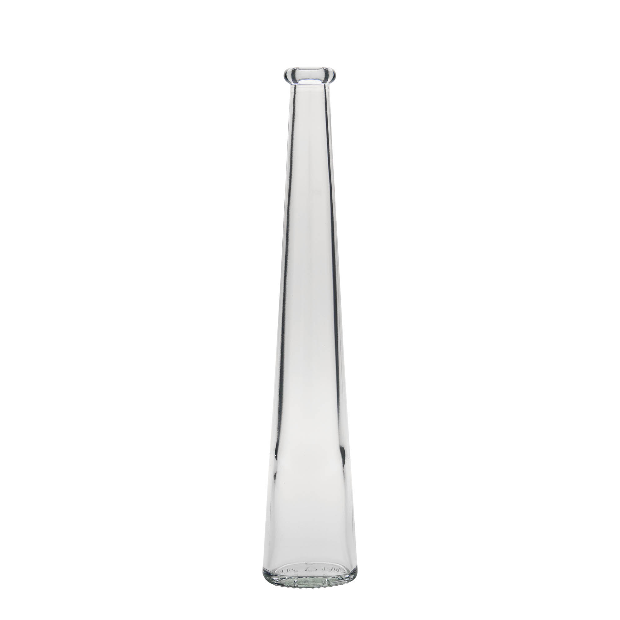 Flacon en verre 200 ml « Dama Ovale », ovale, ouverture : bouchon en liège