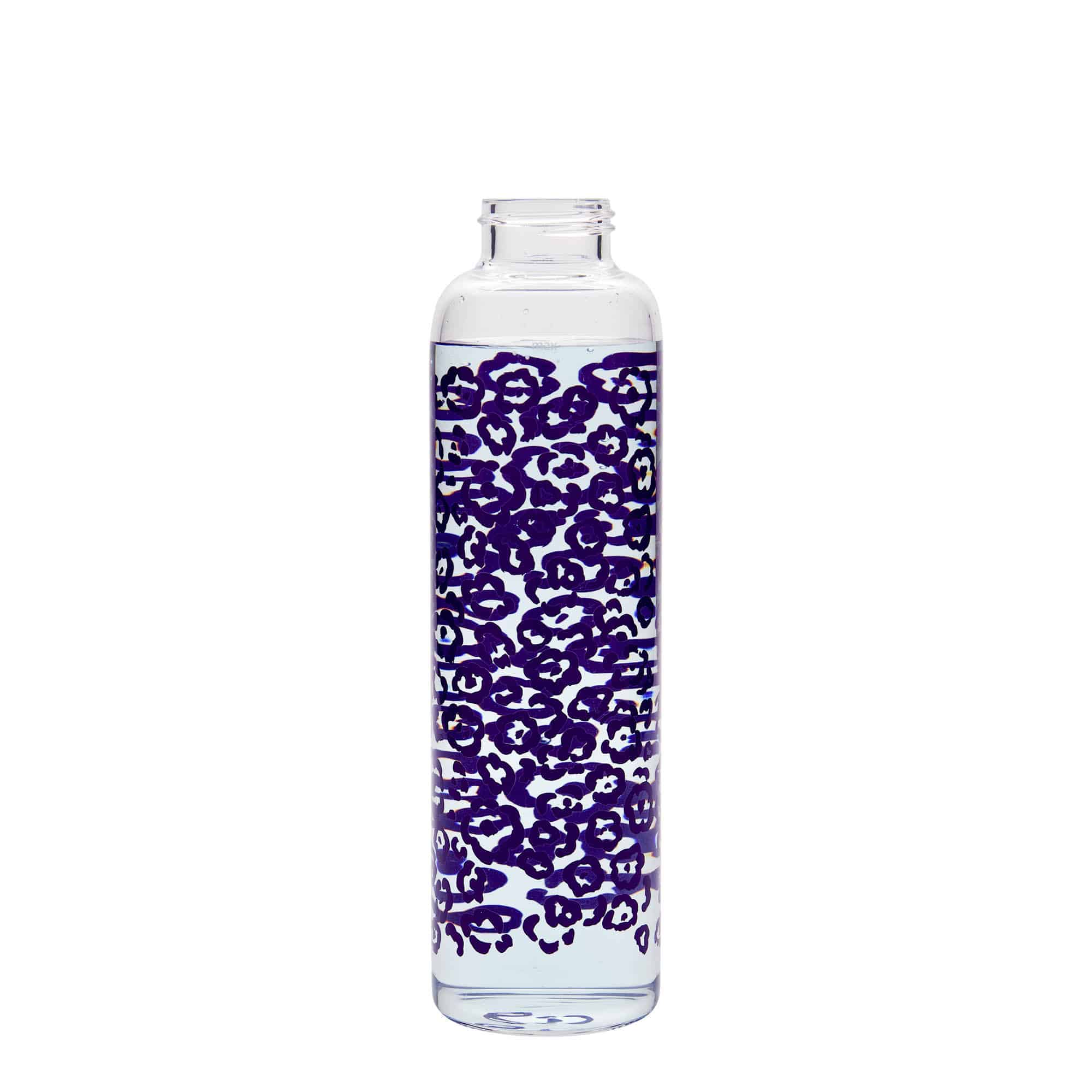 Bouteille d'eau 500 ml 'Perseus - Fleurs violettes', ouverture : bouchon à vis Bouteille d'eau 500 ml 'Perseus - Fleurs violettes', ouverture : bouchon à vis