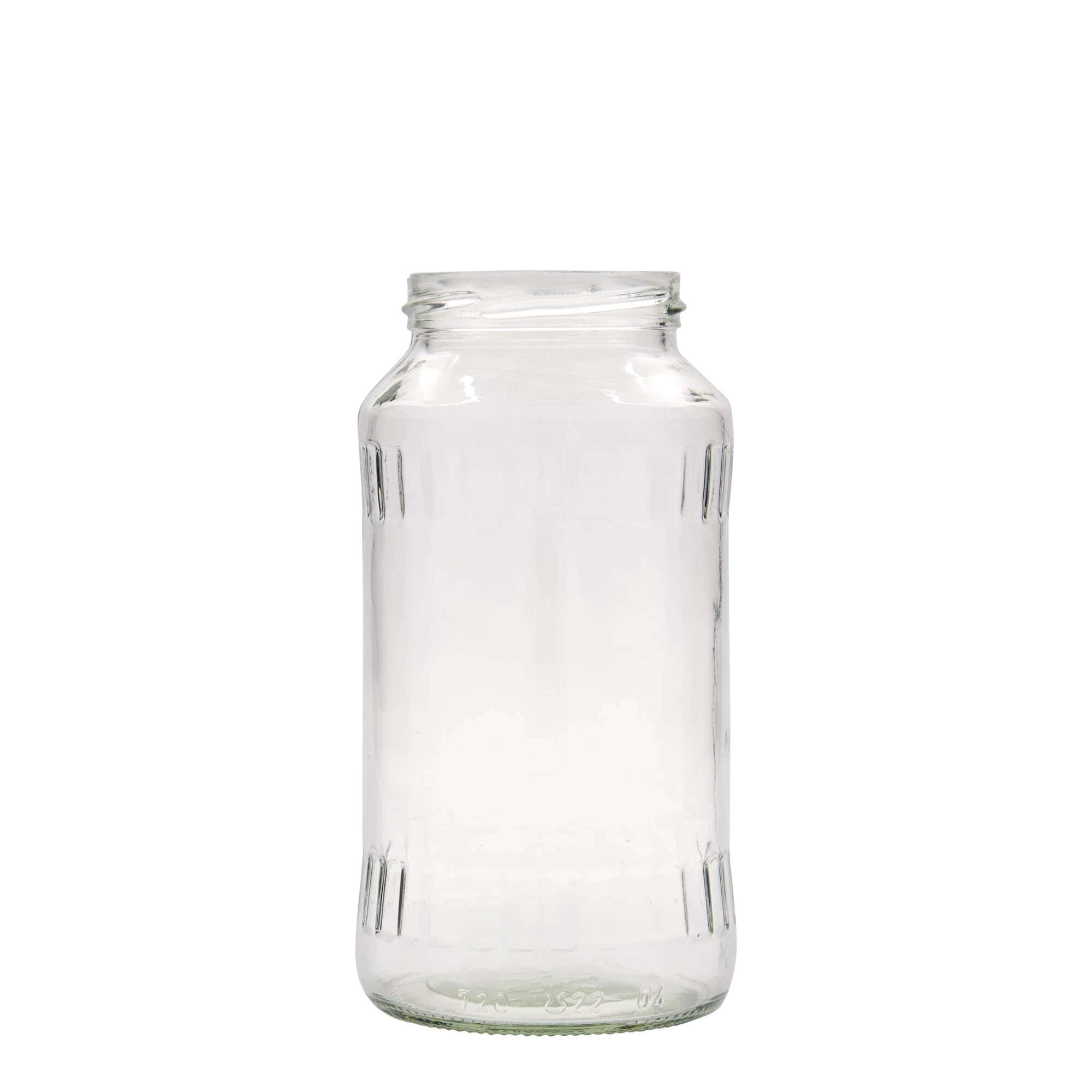 Bocal à facettes 720 ml, bouchage: Twist-Off (TO 66) Bocal à facettes 720 ml, bouchage: Twist-Off (TO 66)