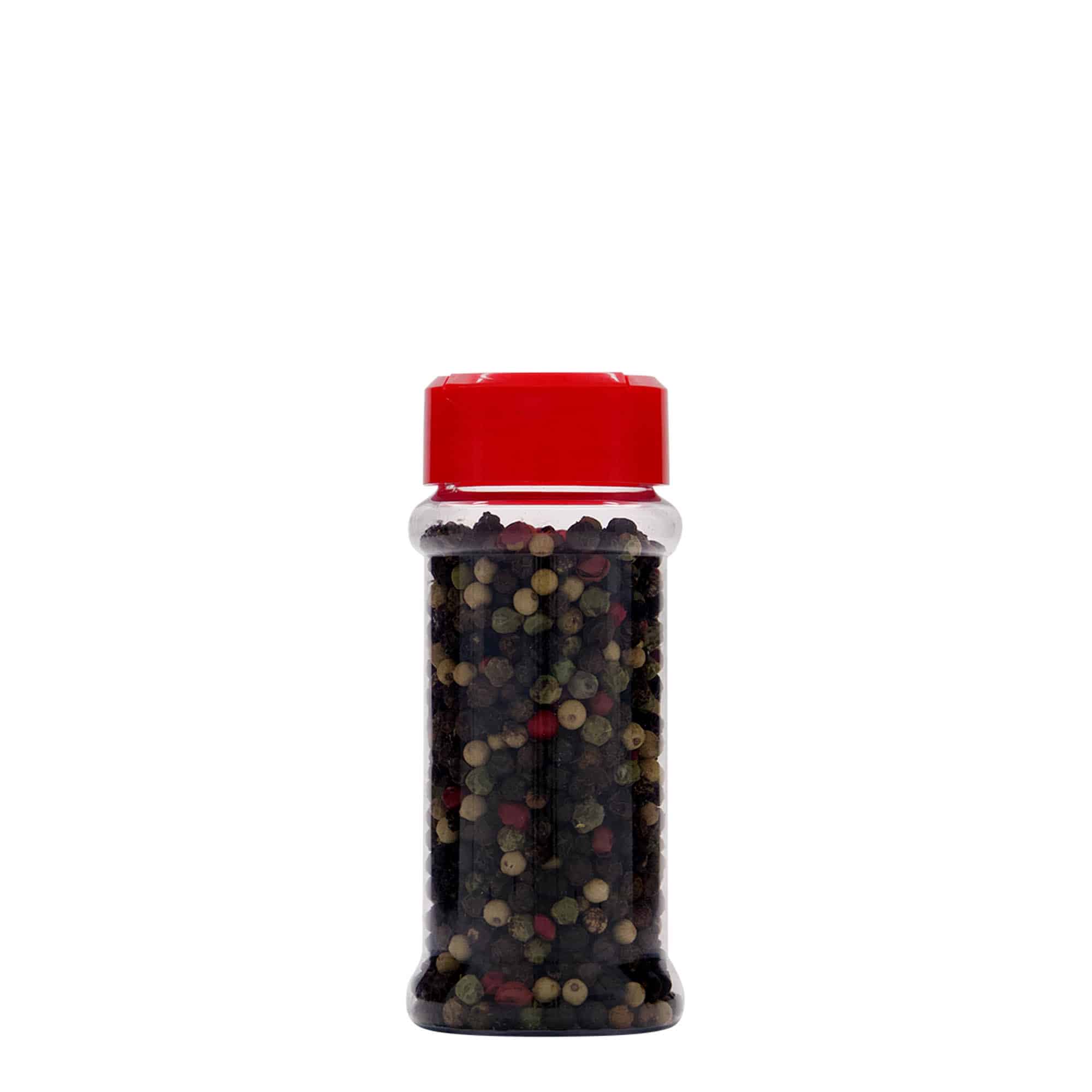 100 ml boîte à épices en PET, plastique, ouverture : 38/400